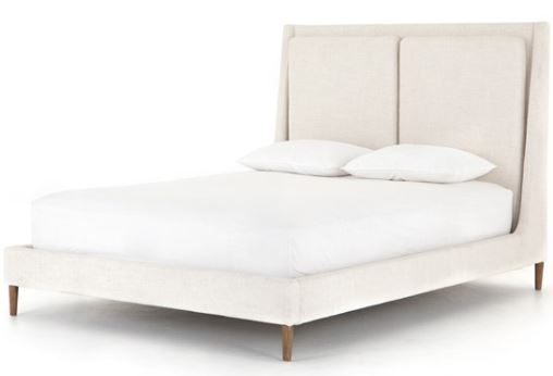 55"H DOVER CRESCENT QUEEN BED