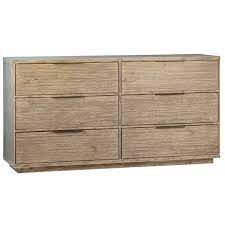 68"L 6-DRAWER DRESSER