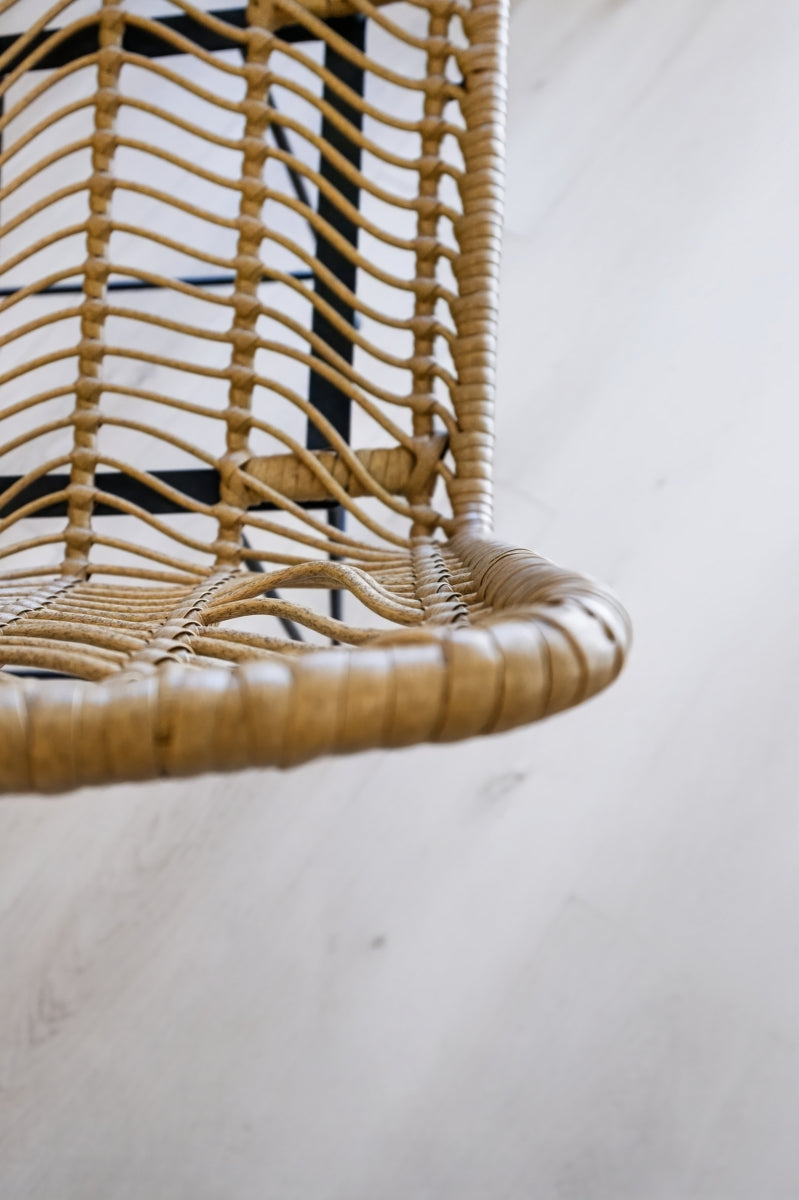 BUCKET SEAT BARSTOOL NATURAL C