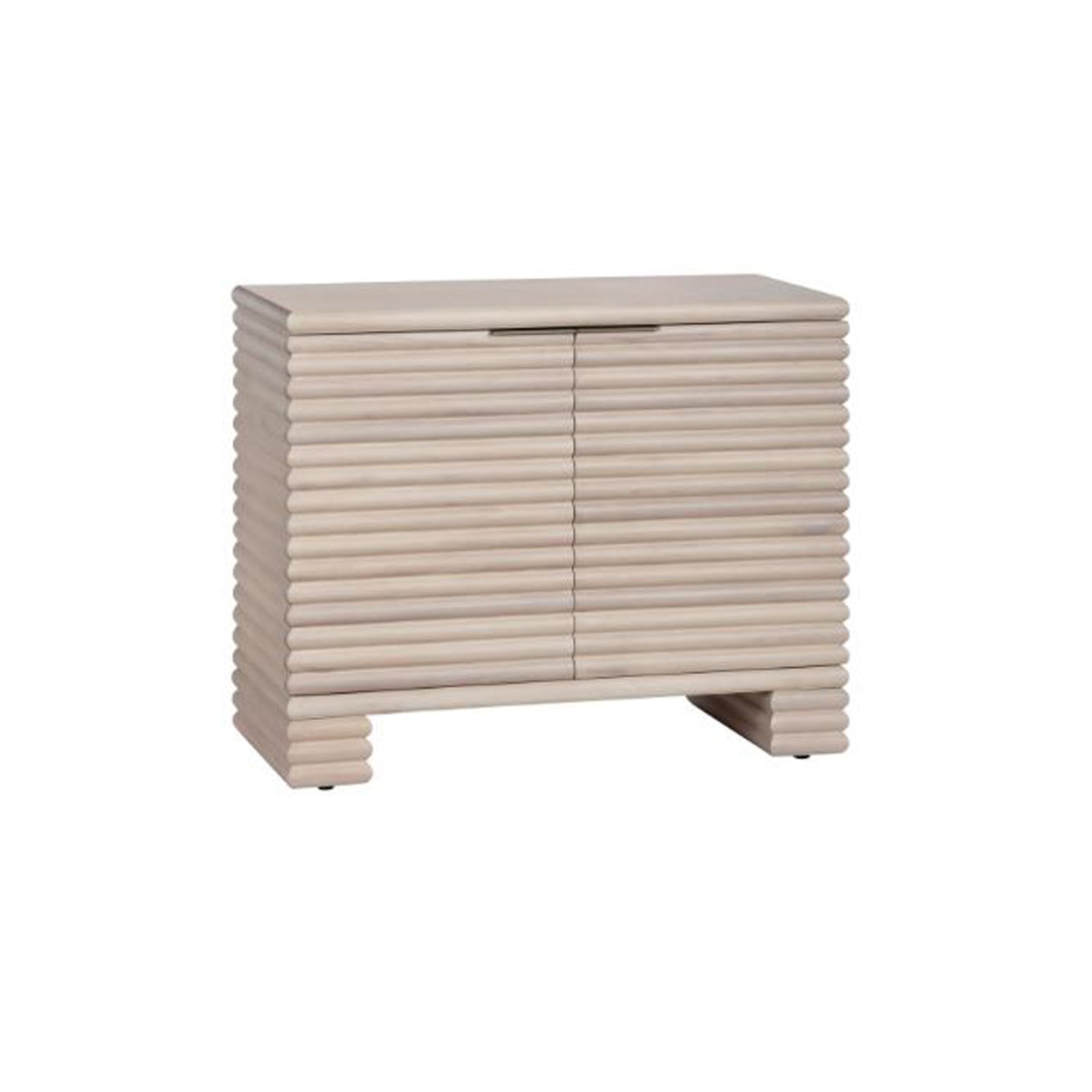 32"L RIBBED 2-DR CABINET