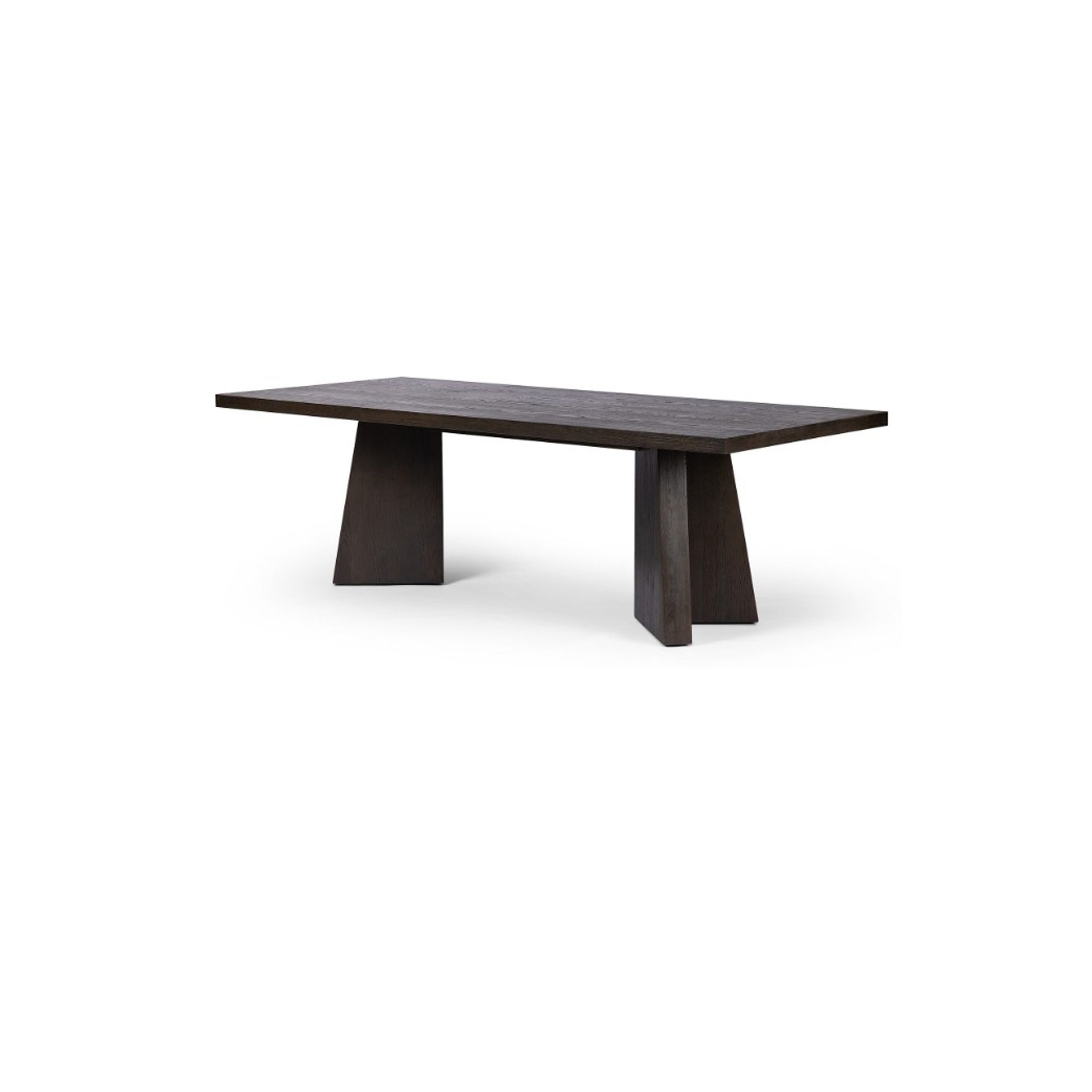 96"L ANGLED LEG DINING TABLE