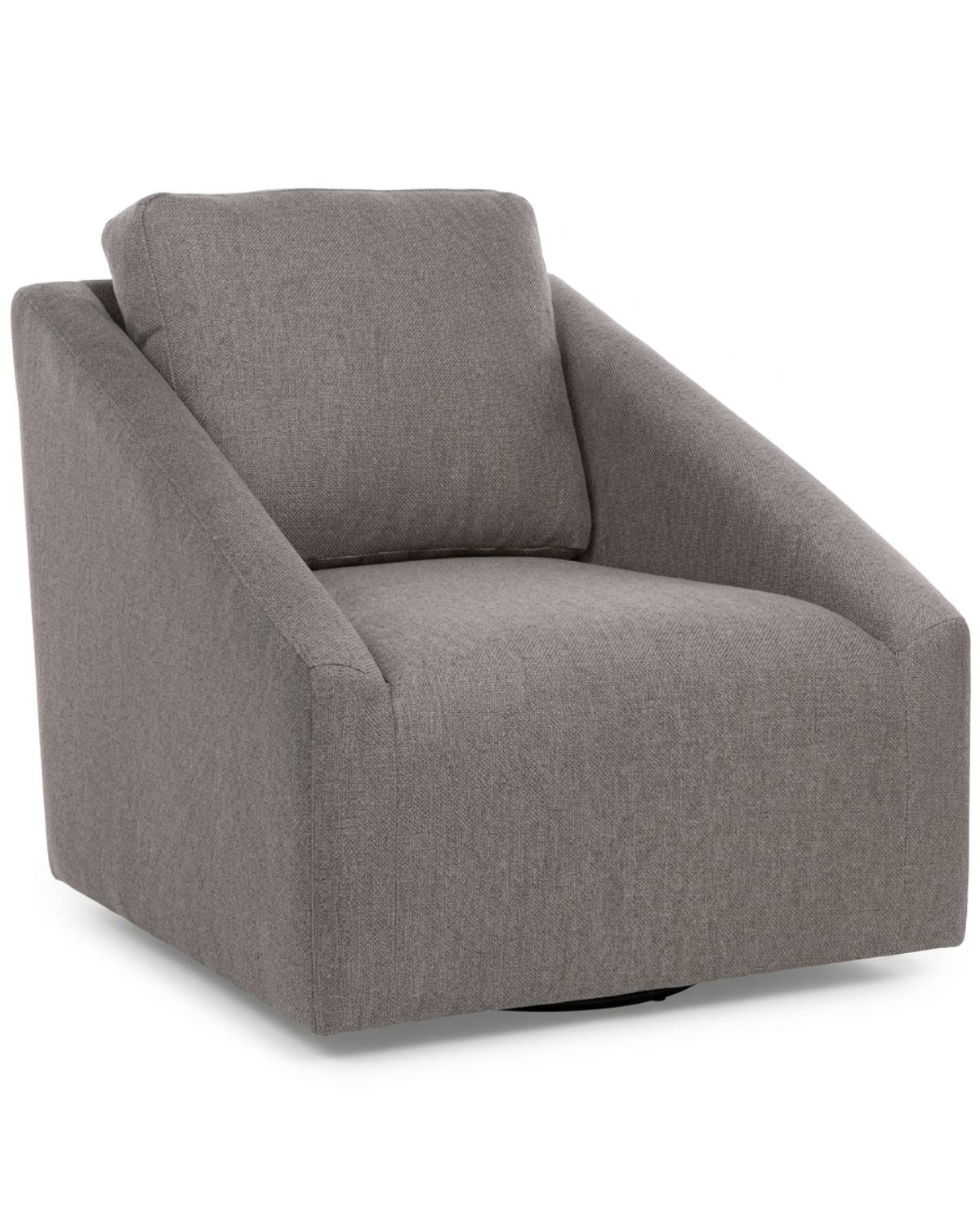 LIGHT BROWN SWIVEL ACCENT CHAIR 3