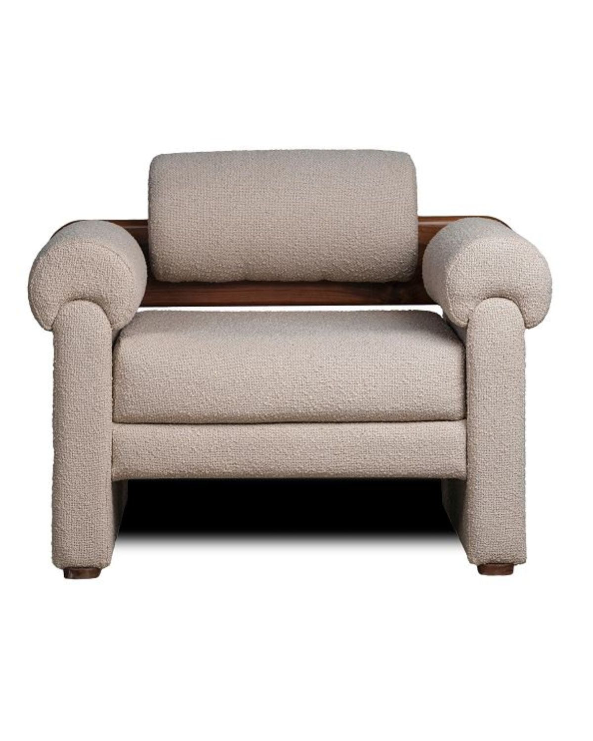 BEIGE ACCENT CHAIR 1