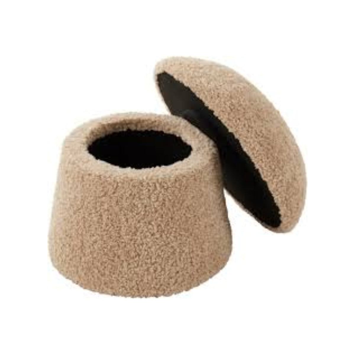 NATURAL MUSHROOM-SHAPED OTTOMAN OA