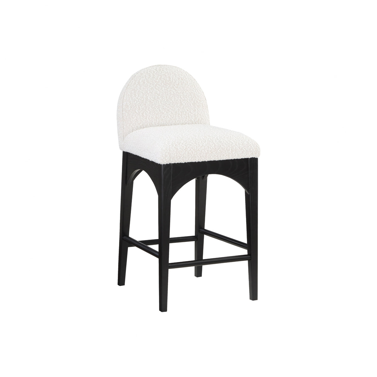 BOUCLE CREAM BARSTOOL A