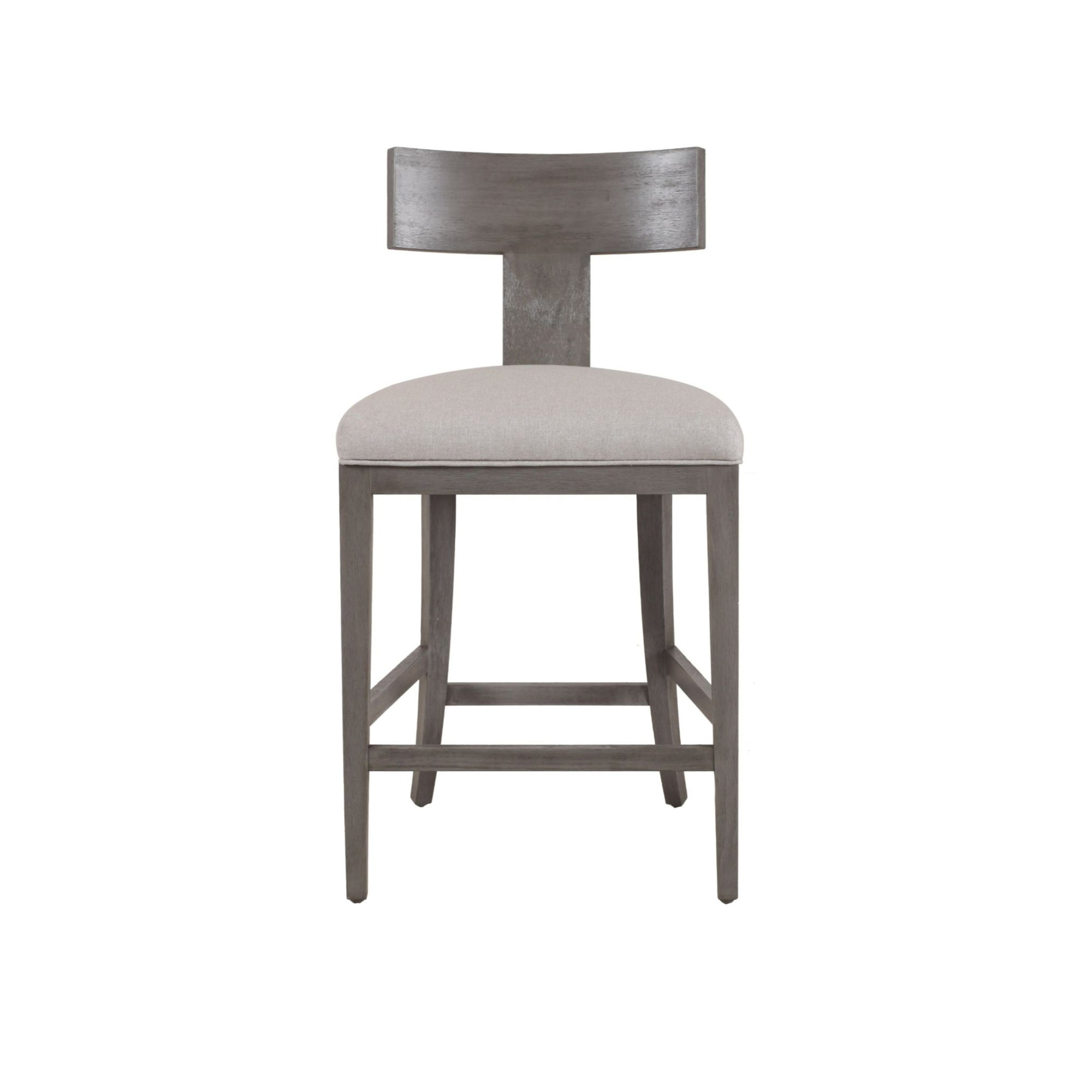 T-BACK COUNTER CHAIR GREY 6