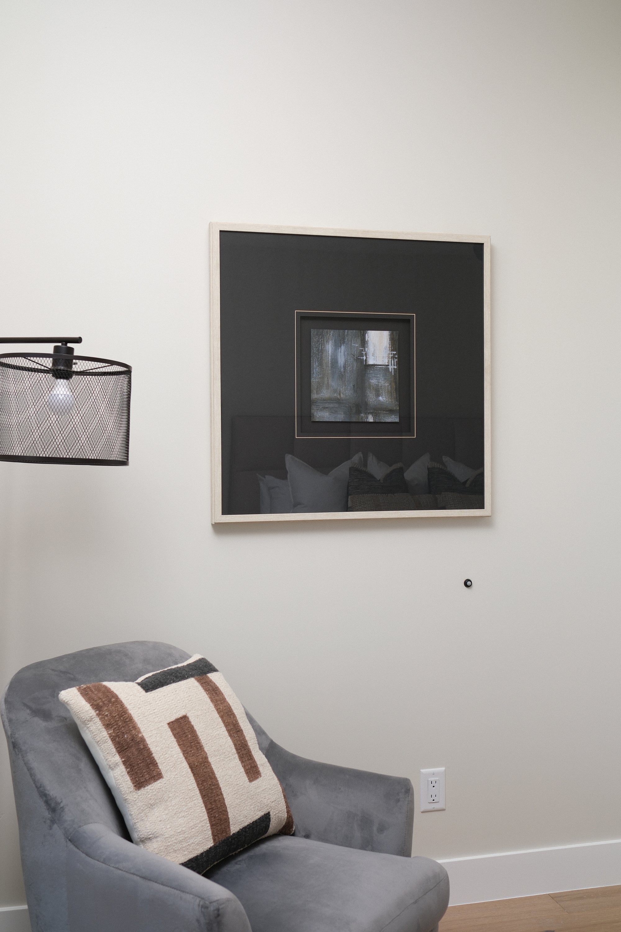 FRAMED BLACK WALL ART