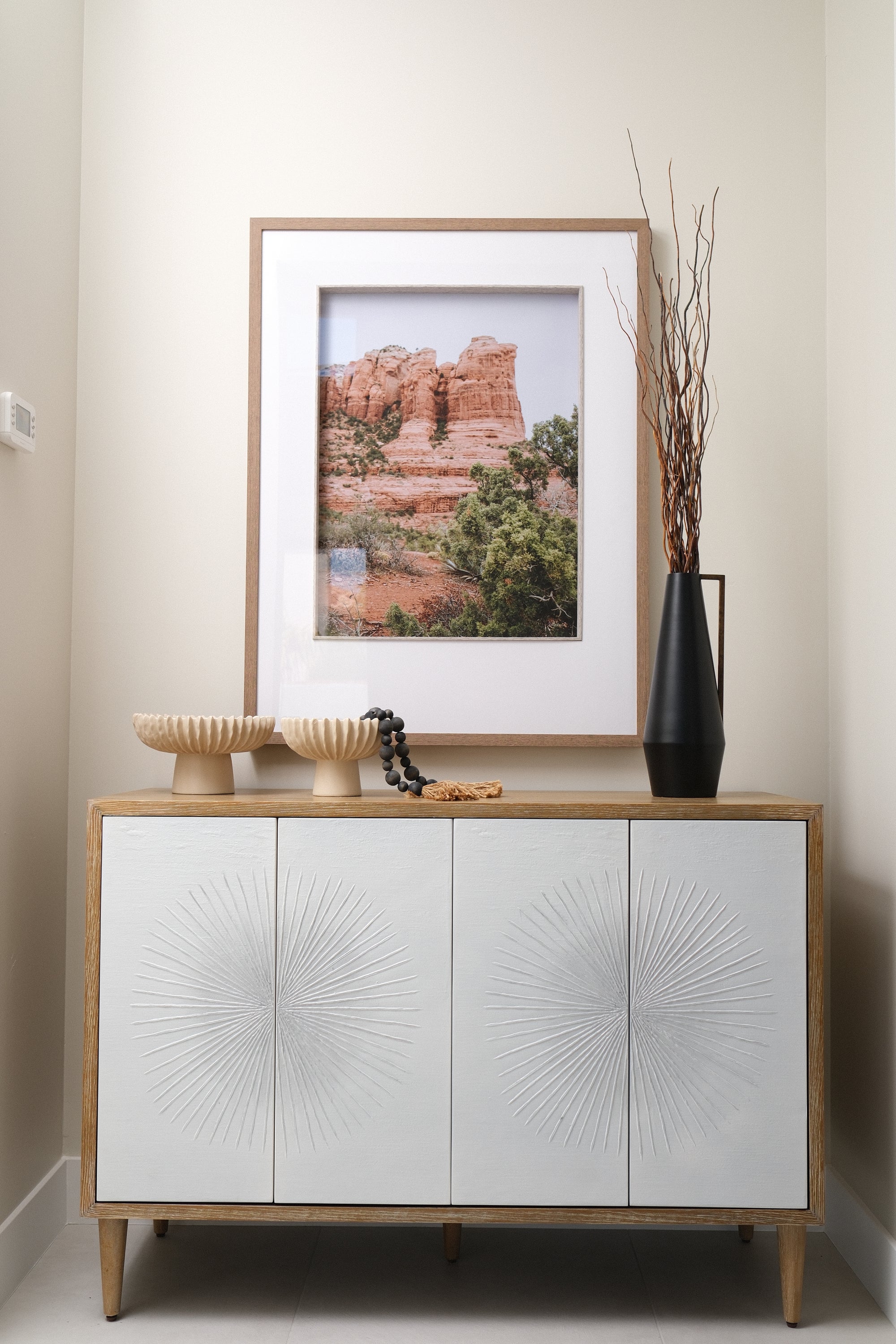 48"L SCANDI INS 4-DR CABINET