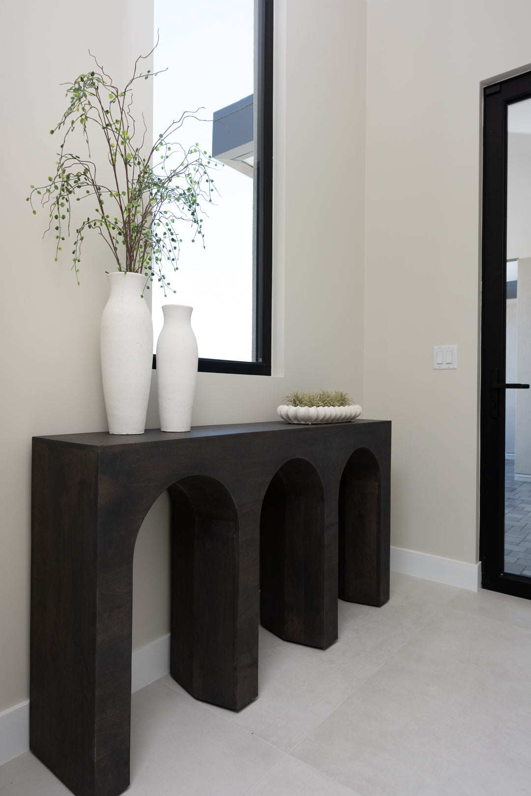 60"L 3-ARCH DESIGN CONSOLE