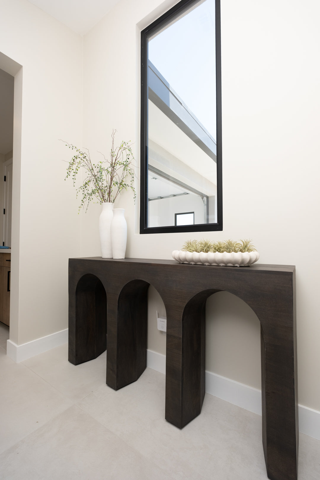 60"L 3-ARCH DESIGN CONSOLE