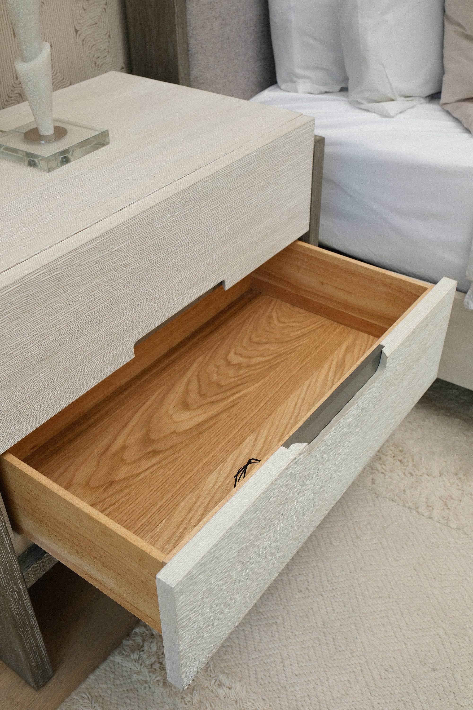 34"L TWO-TONE NIGHTSTAND 1