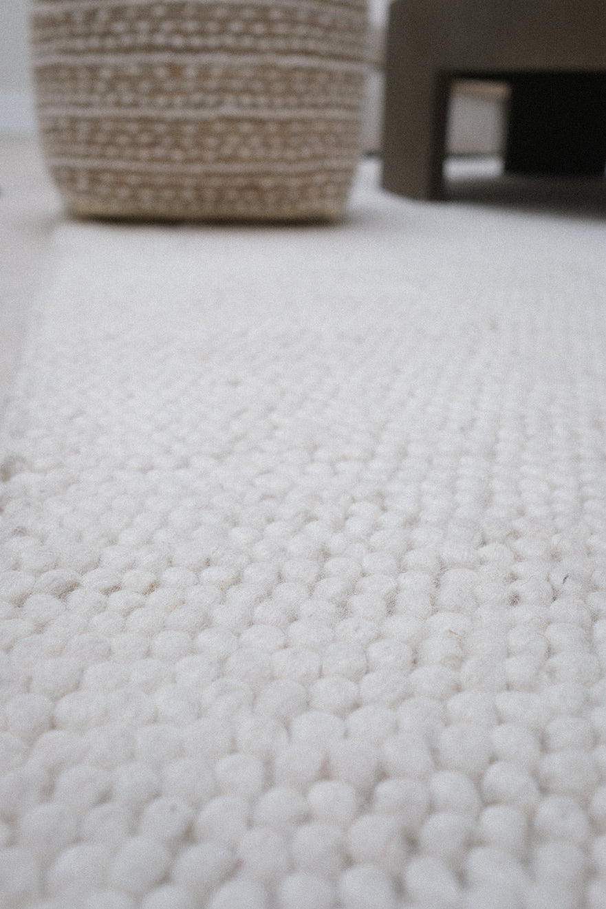 SOLID IVORY RUG 10'X14'