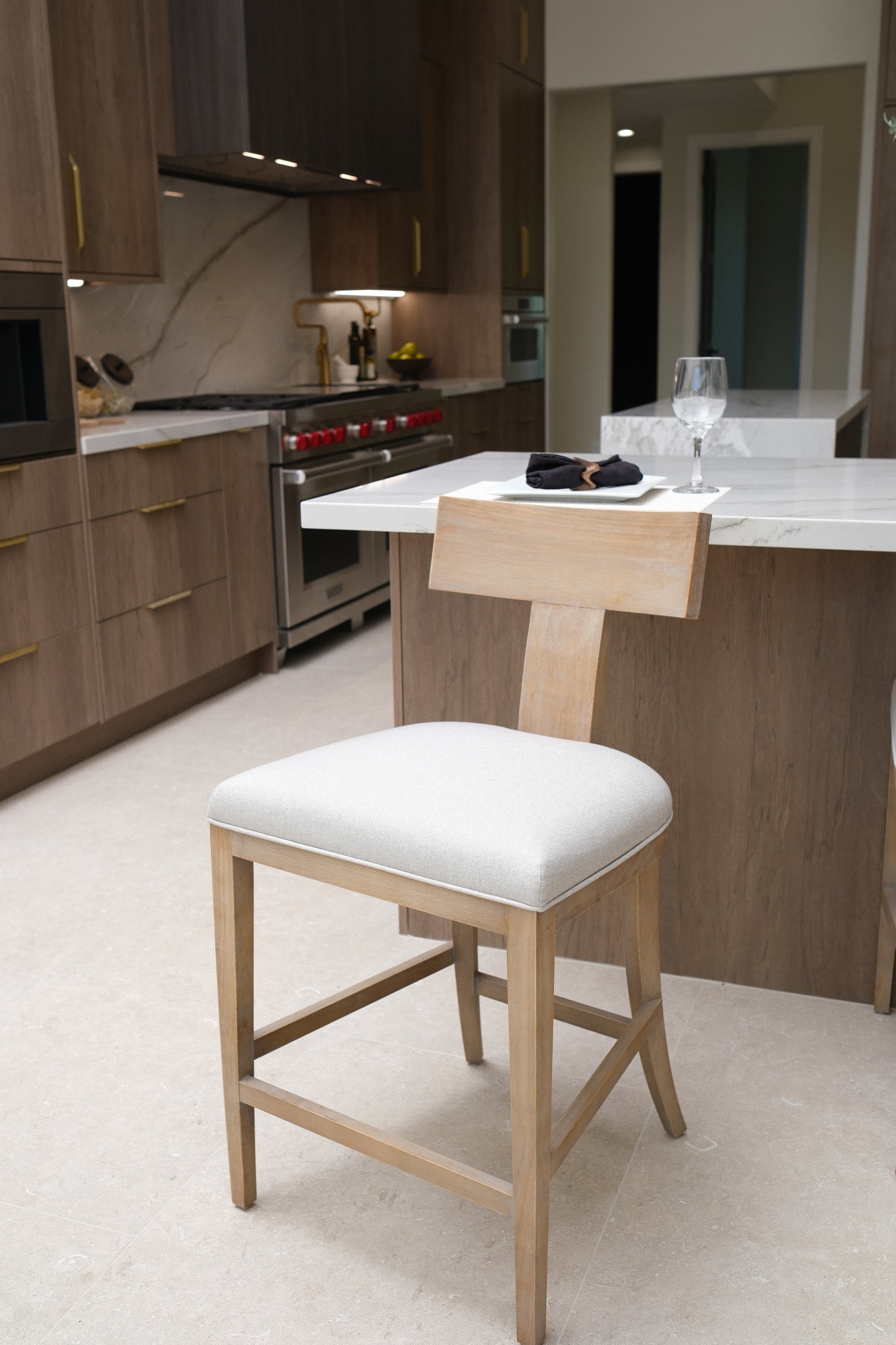 T-BACK COUNTER CHAIR GREY 1