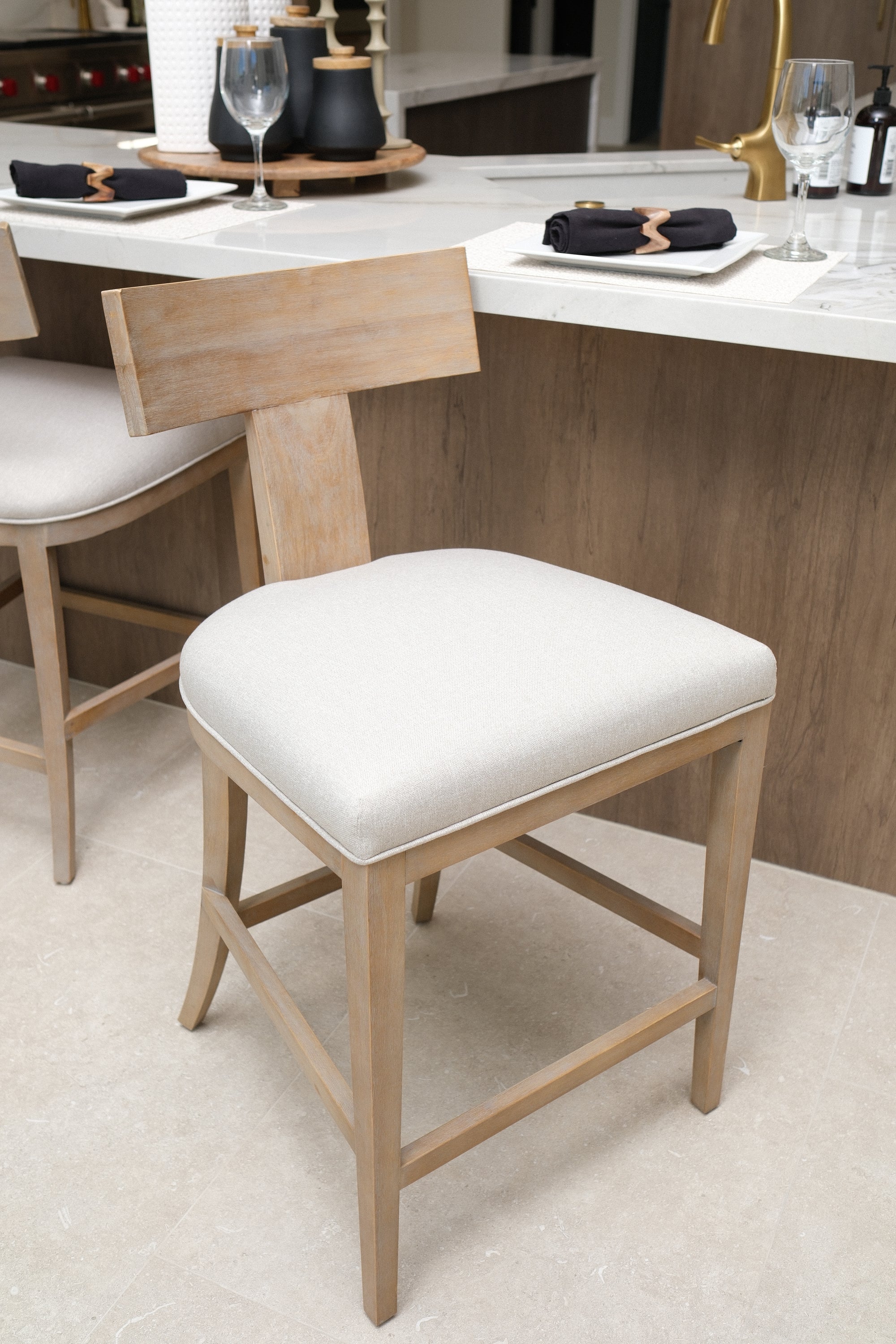 T-BACK COUNTER CHAIR GREY 3
