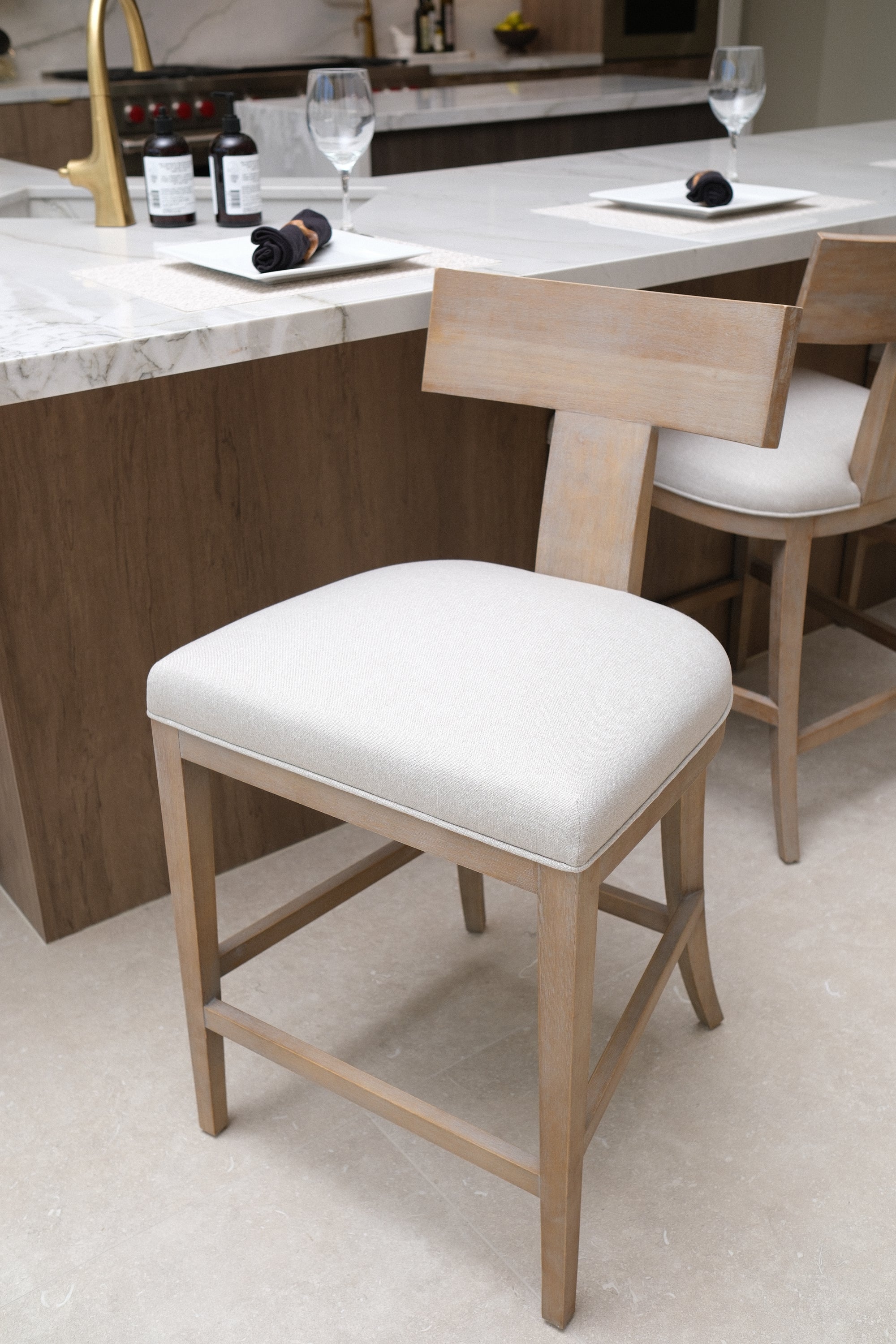T-BACK COUNTER CHAIR GREY 4