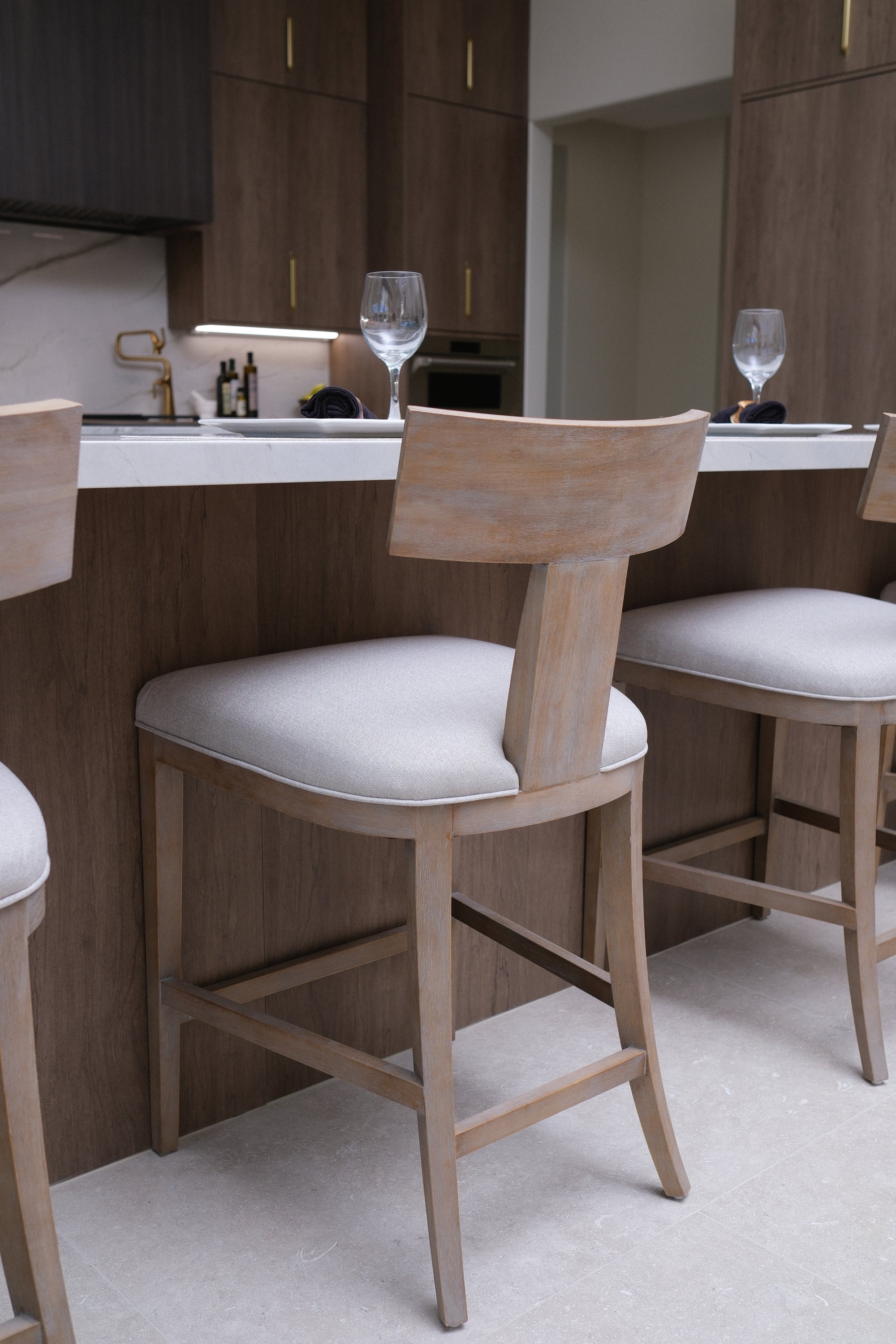T-BACK COUNTER CHAIR GREY 5
