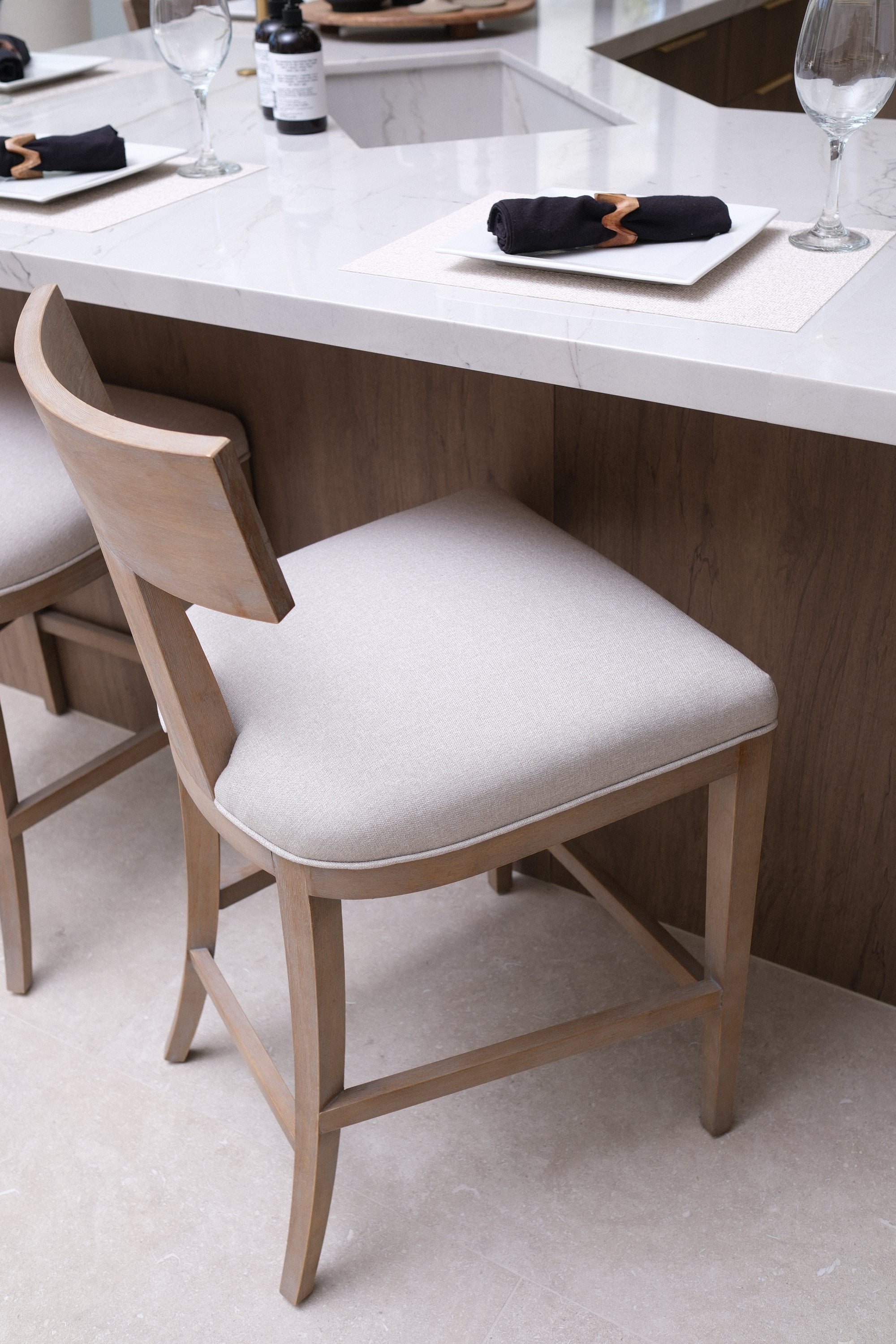 T-BACK COUNTER CHAIR GREY 5