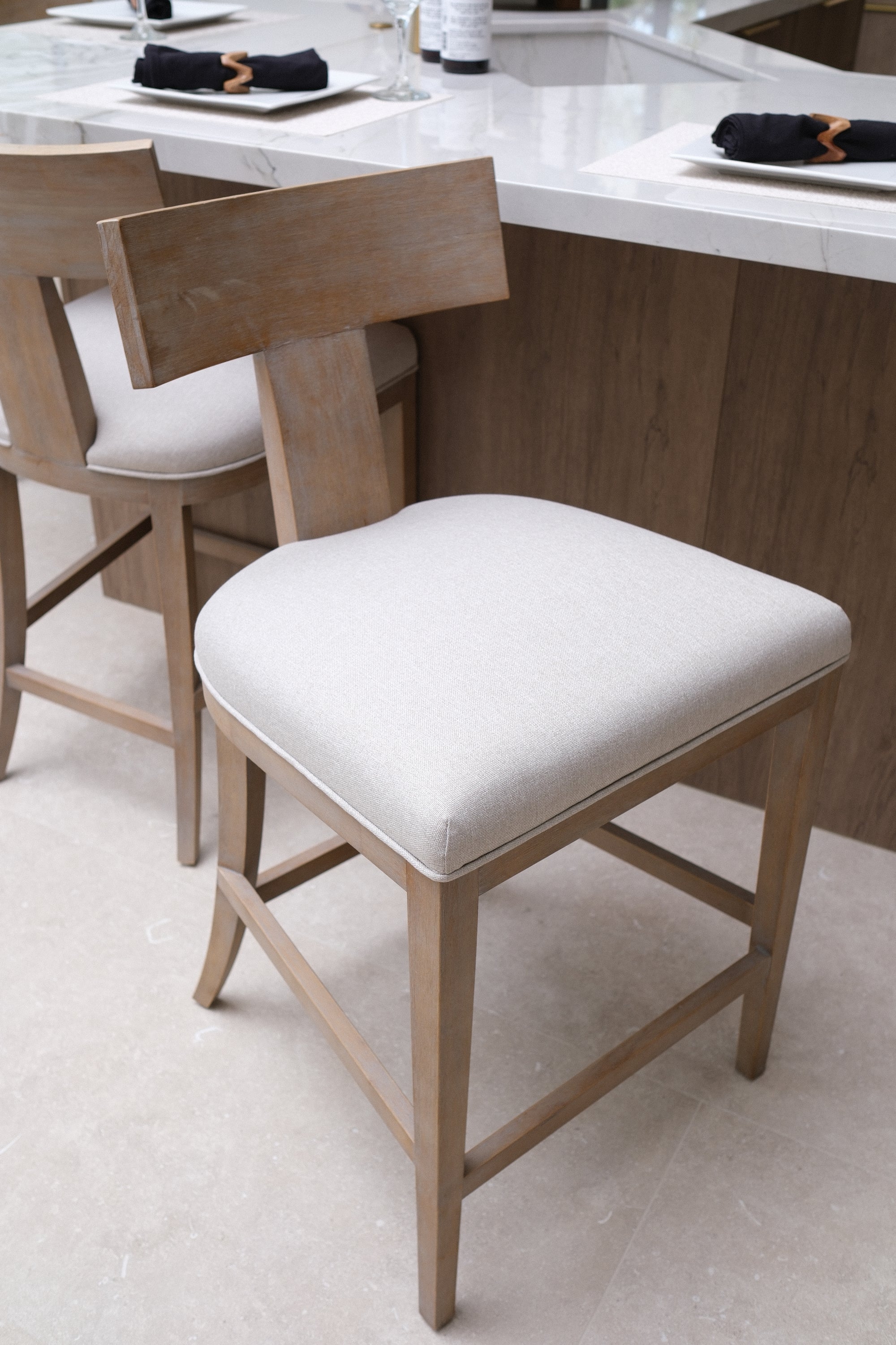 T-BACK COUNTER CHAIR GREY 5