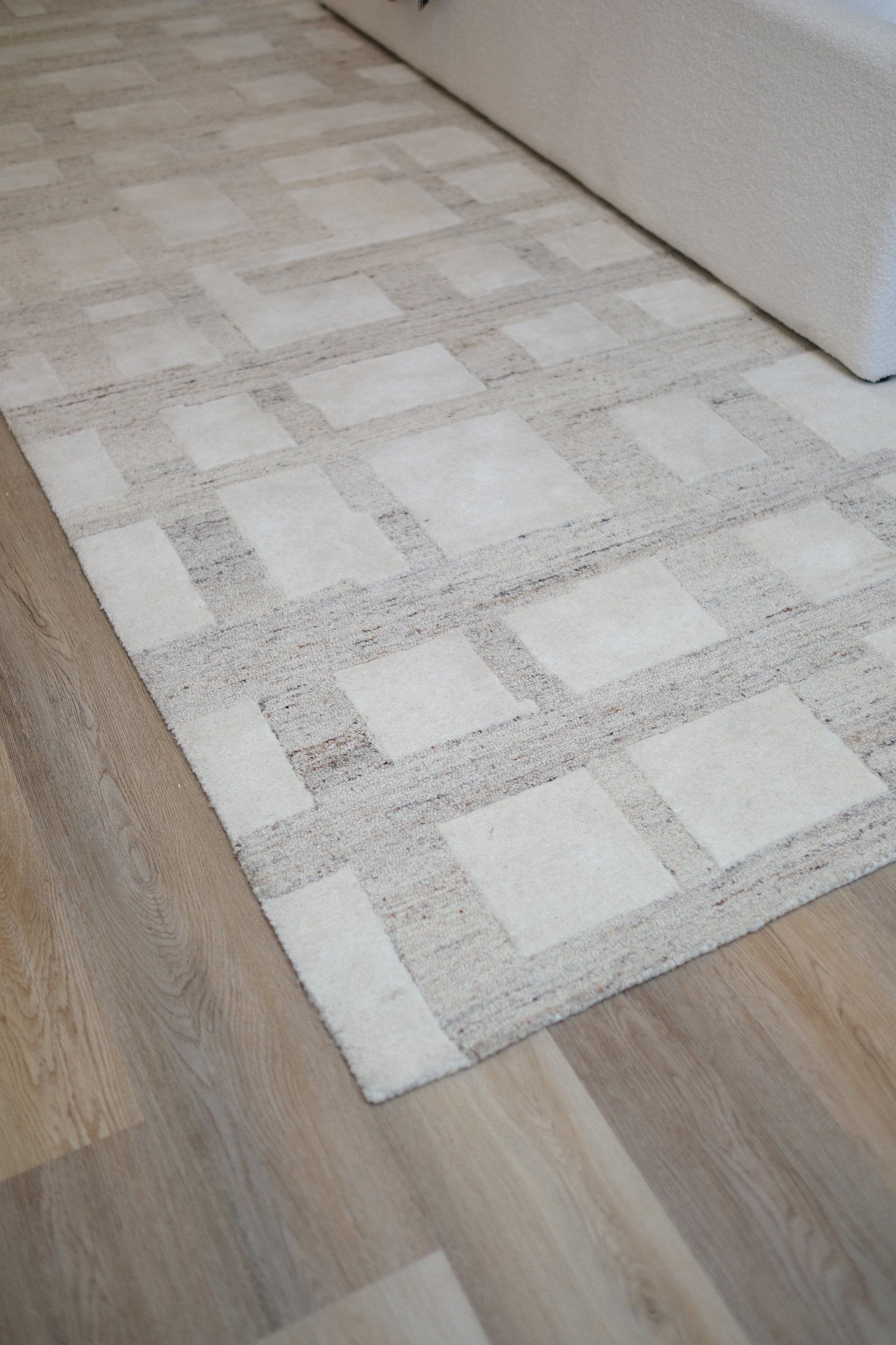 GEO DESIGN IVORY RUG 9'X12'
