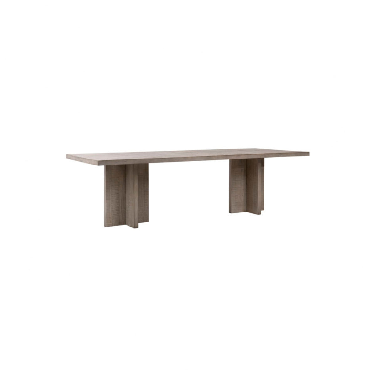 105"L SOLID PINE WOOD DINING TABLE