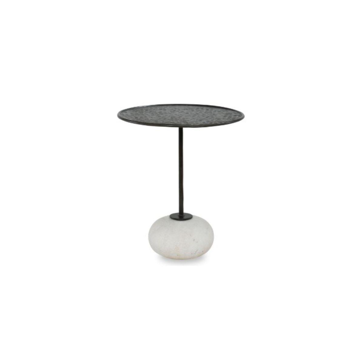17"R BUTTON UP ACCENT TABLE