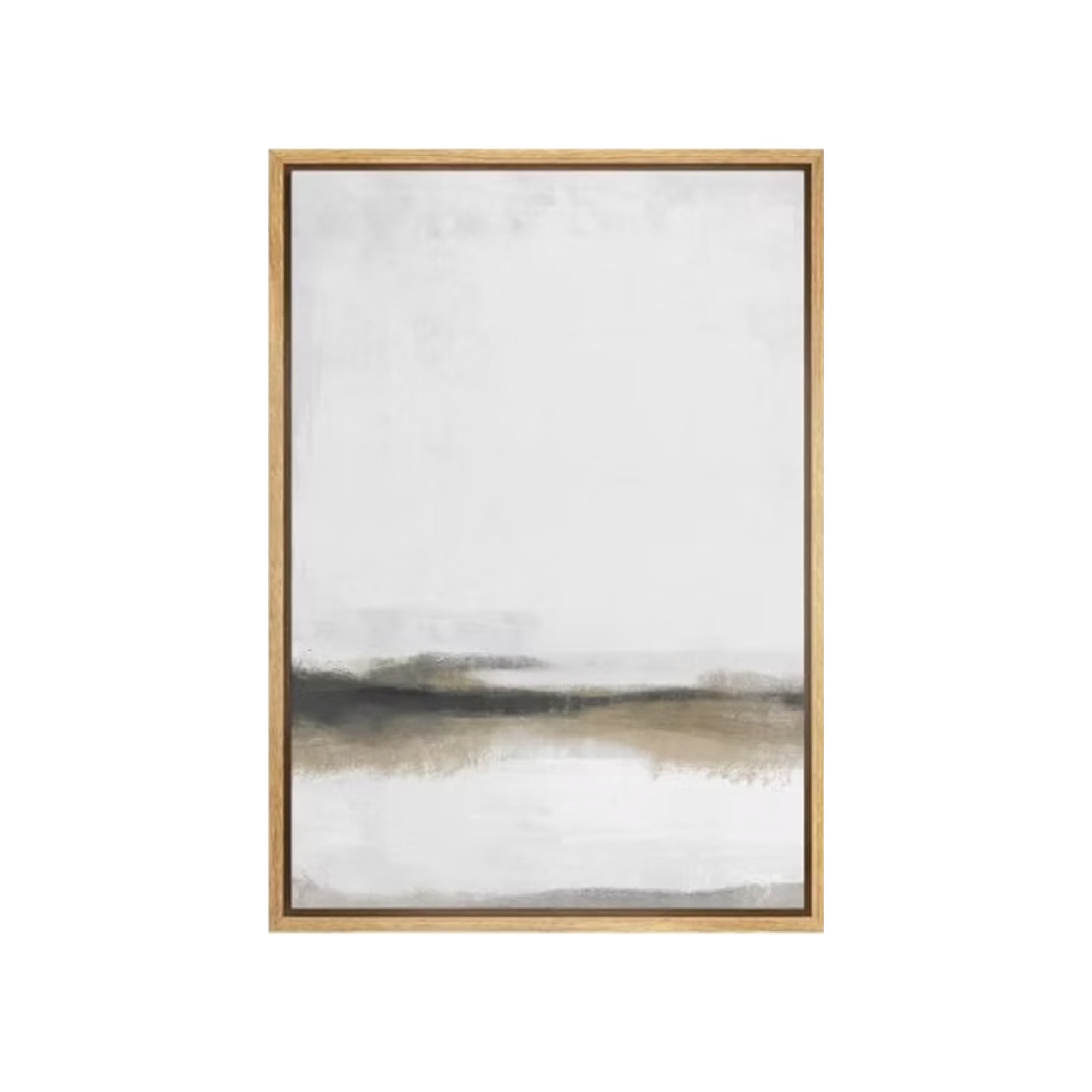 GREY TAN LANDSCAPE CANVAS III 24X36