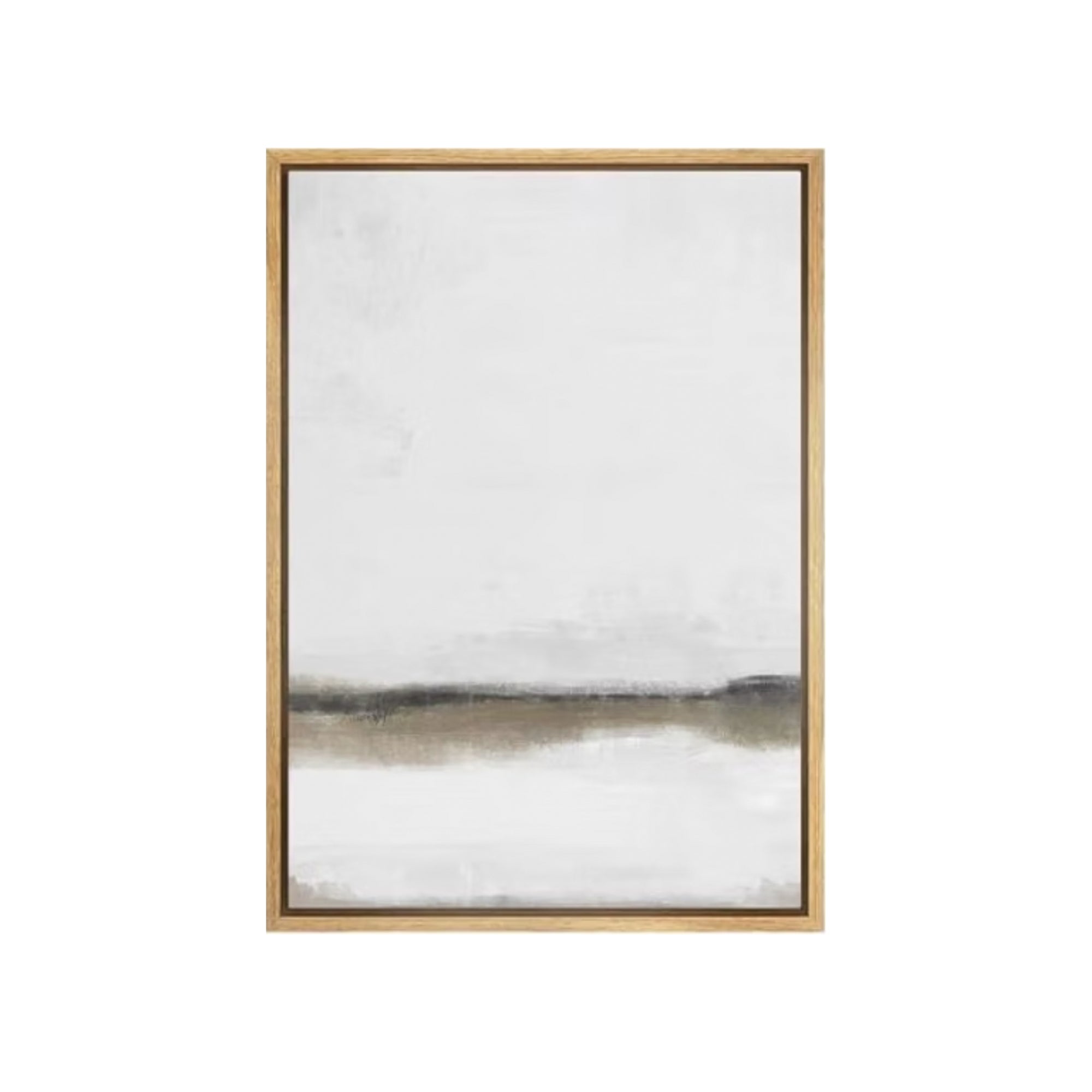 GREY TAN LANDSCAPE CANVAS II 24X36