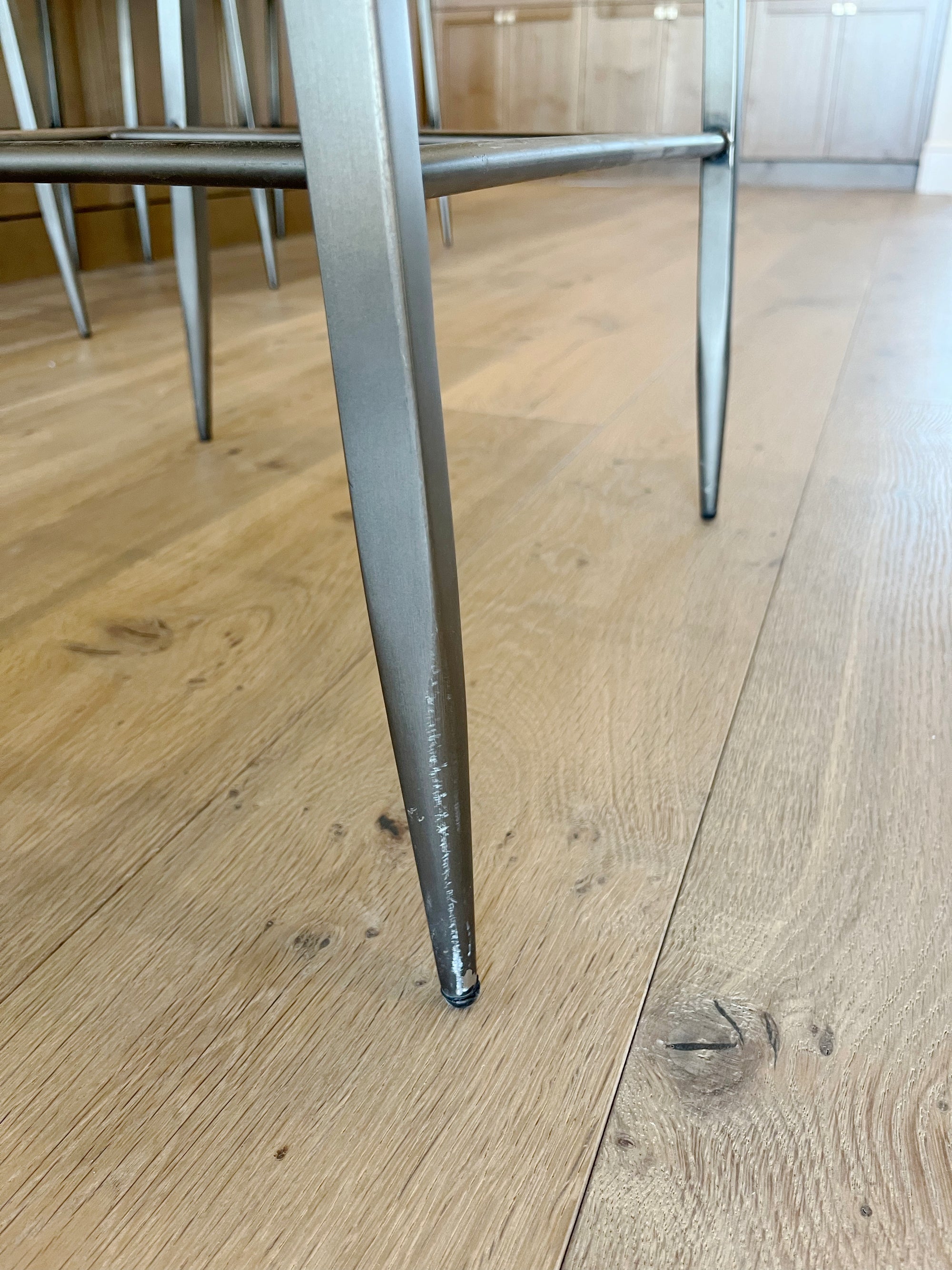 CAMEL LEATHER COUNTER STOOL 4