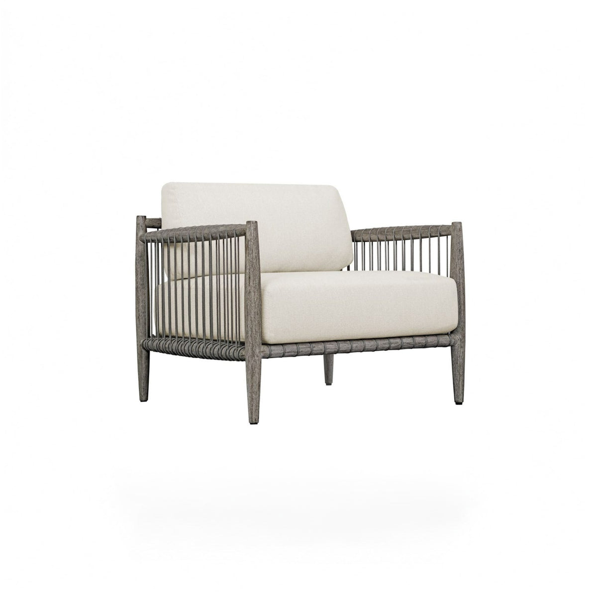 DARK GREY LOUNGE CHAIR A