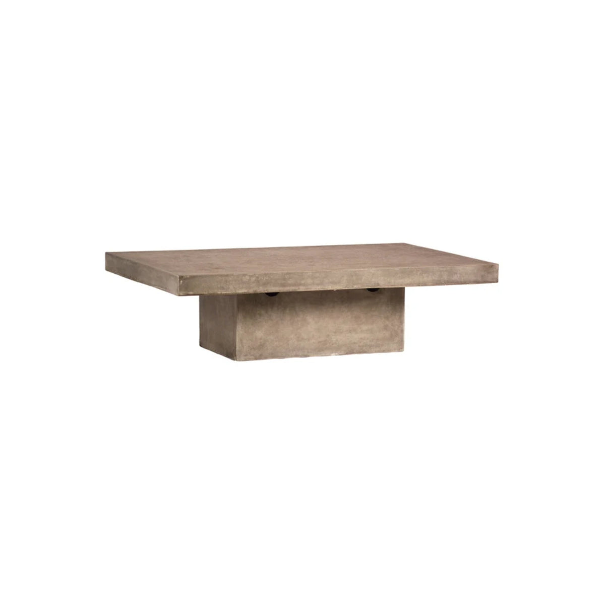 51"l CONCRETE OUTDOOR COFFEE TABLE OL