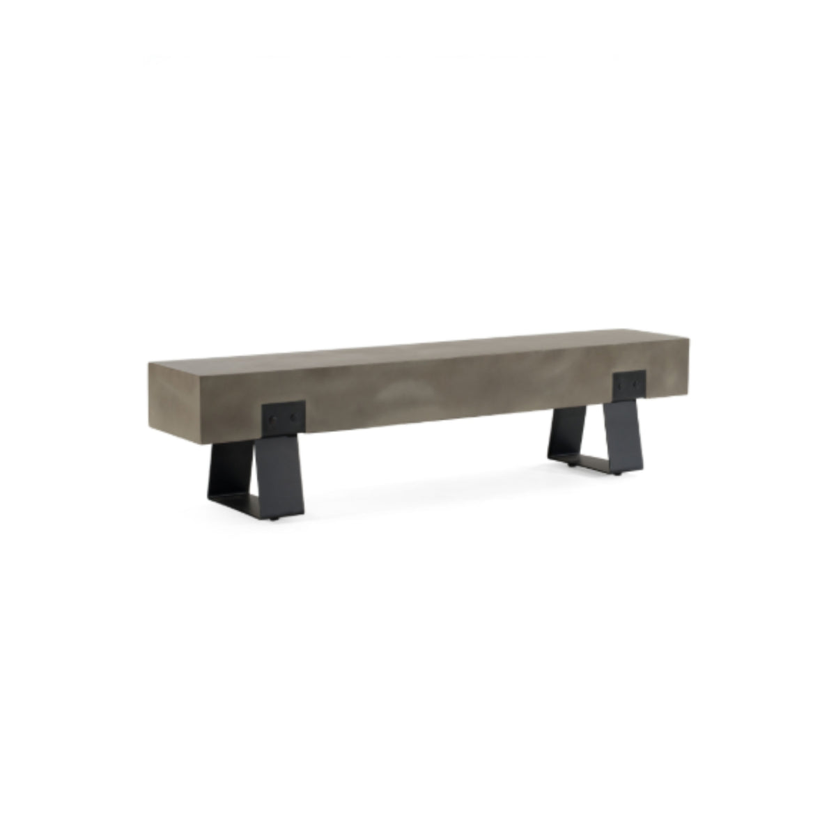 74"L CONCRETE BENCH A