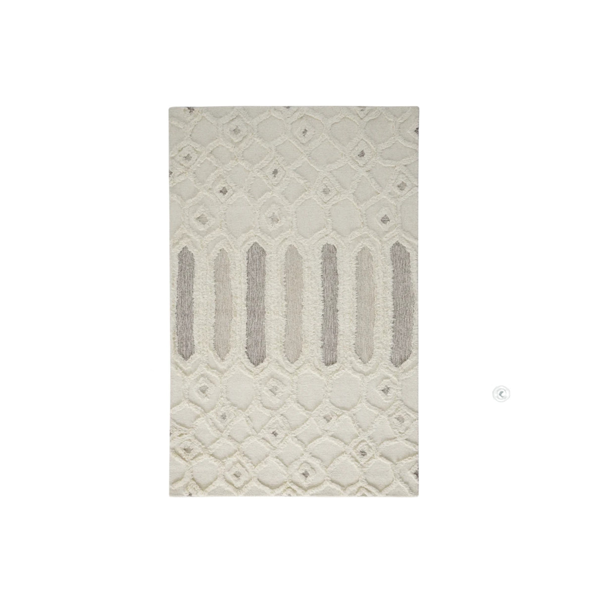 IVORY TUFTED RUG 10X14
