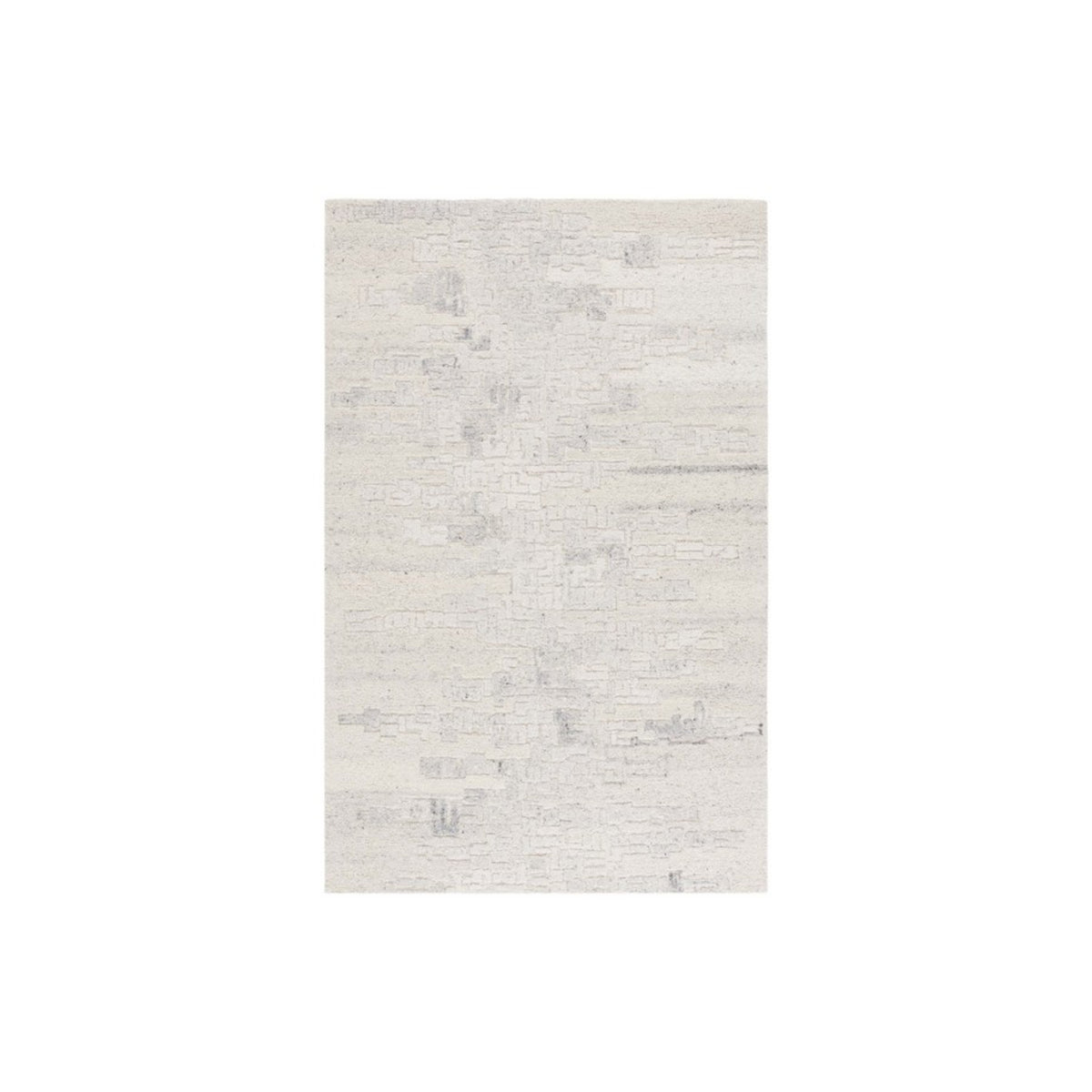 ABSTRACT BEIGE GREY RUG 8'X10'
