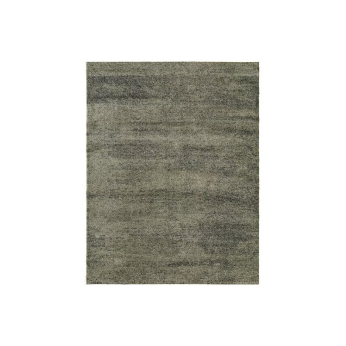 DARK GREEN LOOMED RUG 9X12