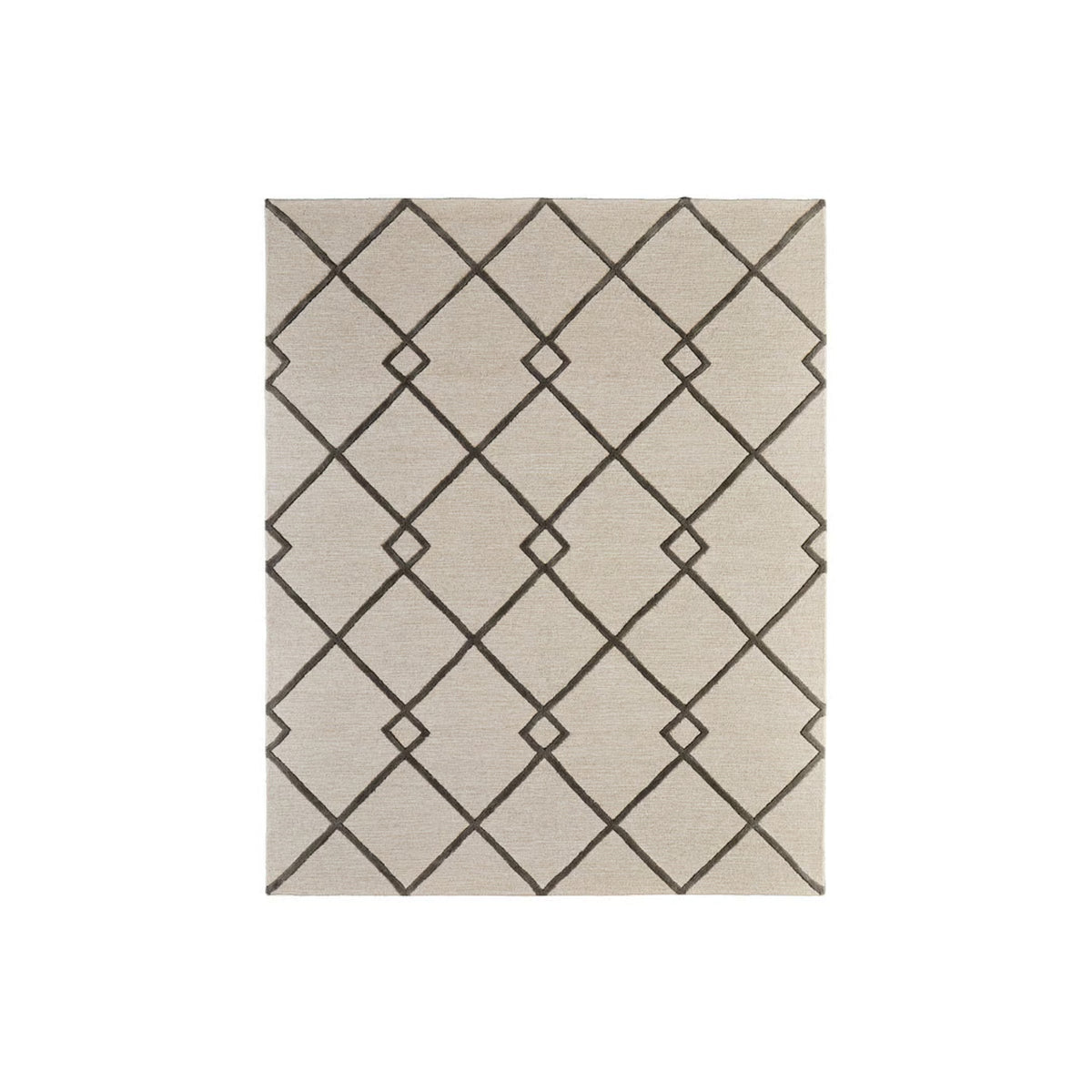 LATTICE TUFTED RUG 9X12