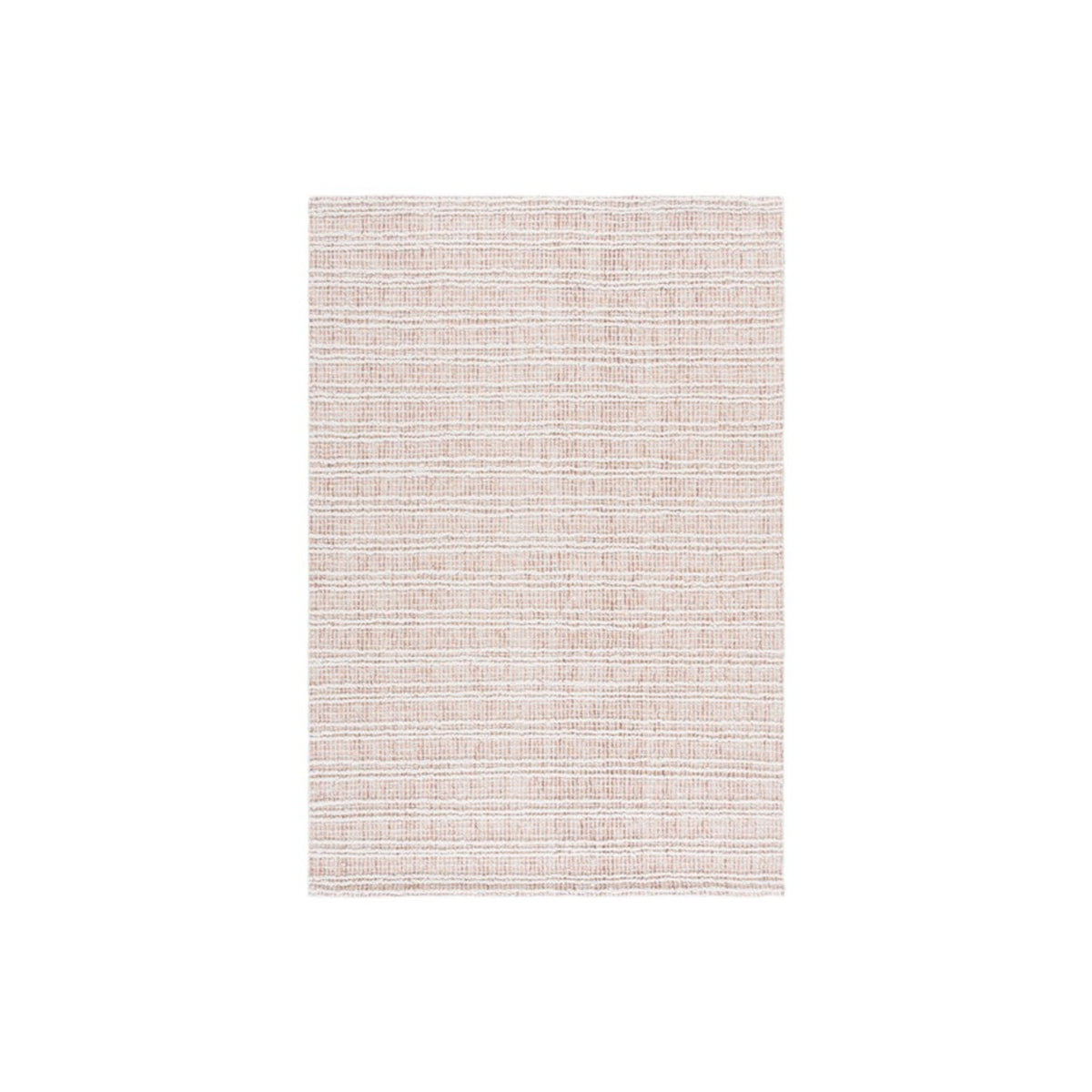 RUST IVORY STRIPED RUG 9'X12'