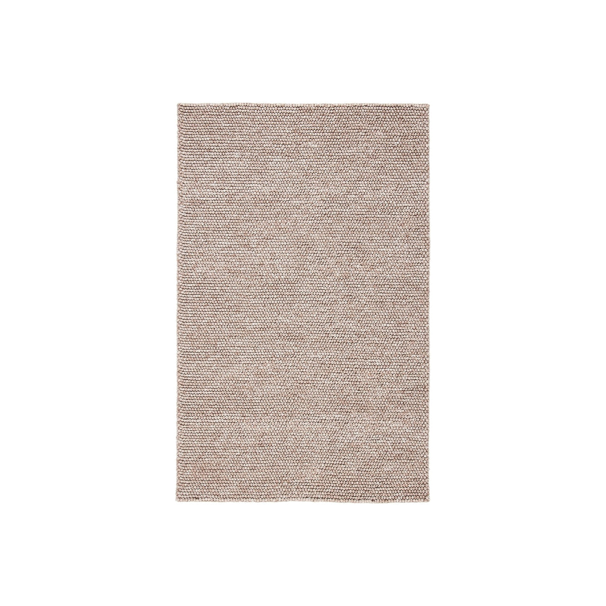 WOOL BLEND BROWN RUG 9'X12'