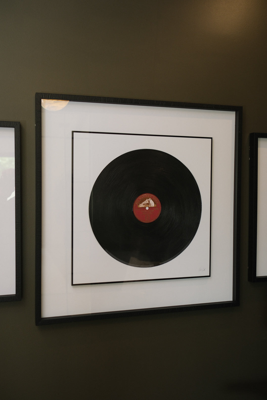 RECORD PRINT ART 42X42