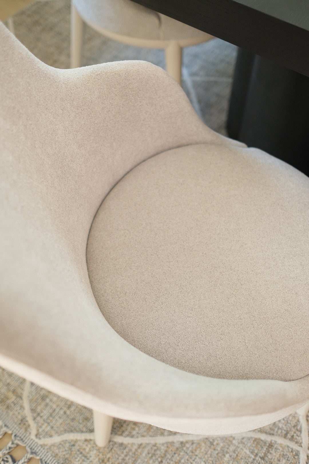 GREY DINING ARMCHAIR SET OF 8