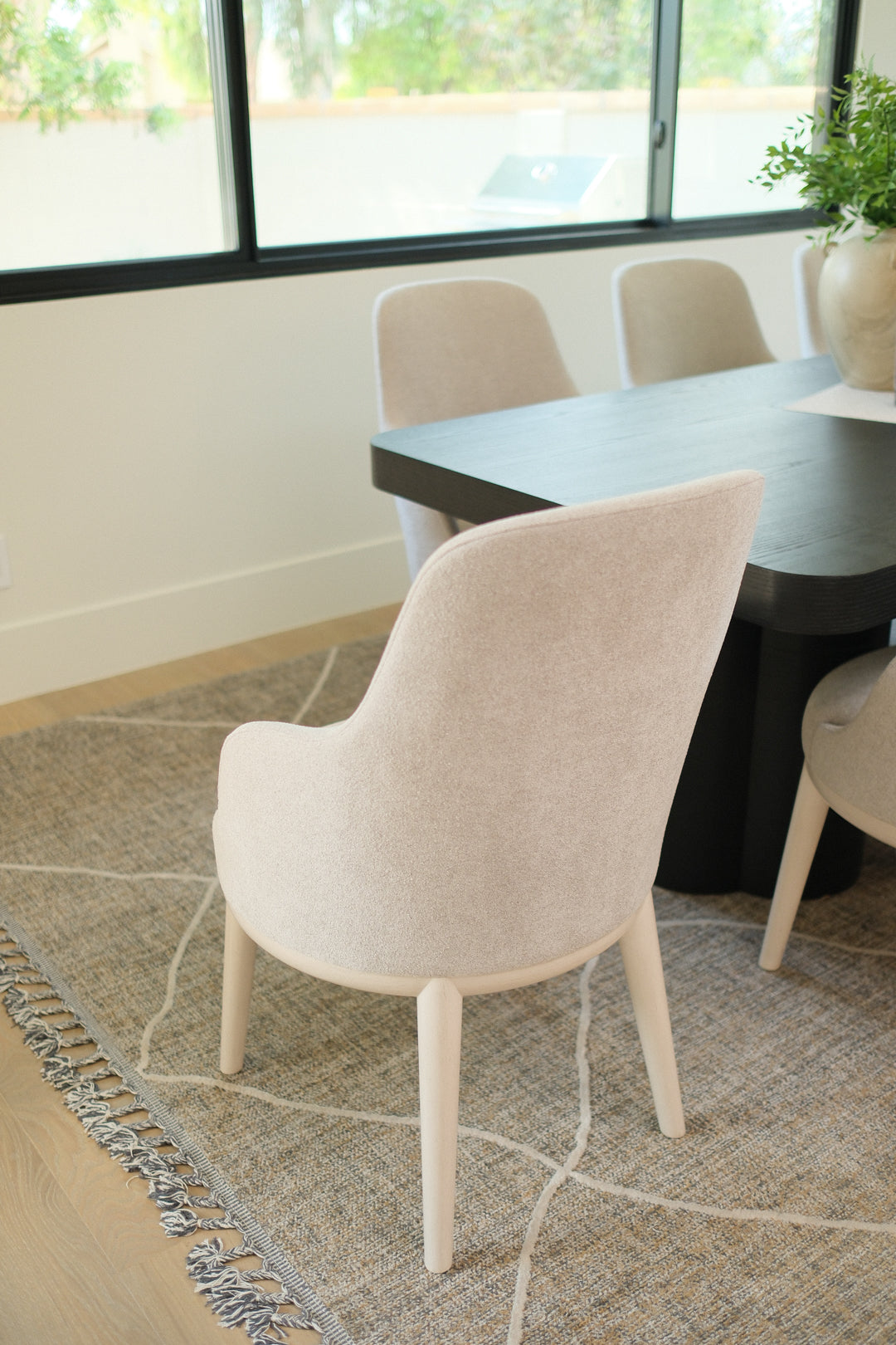 GREY DINING ARMCHAIR SET OF 8