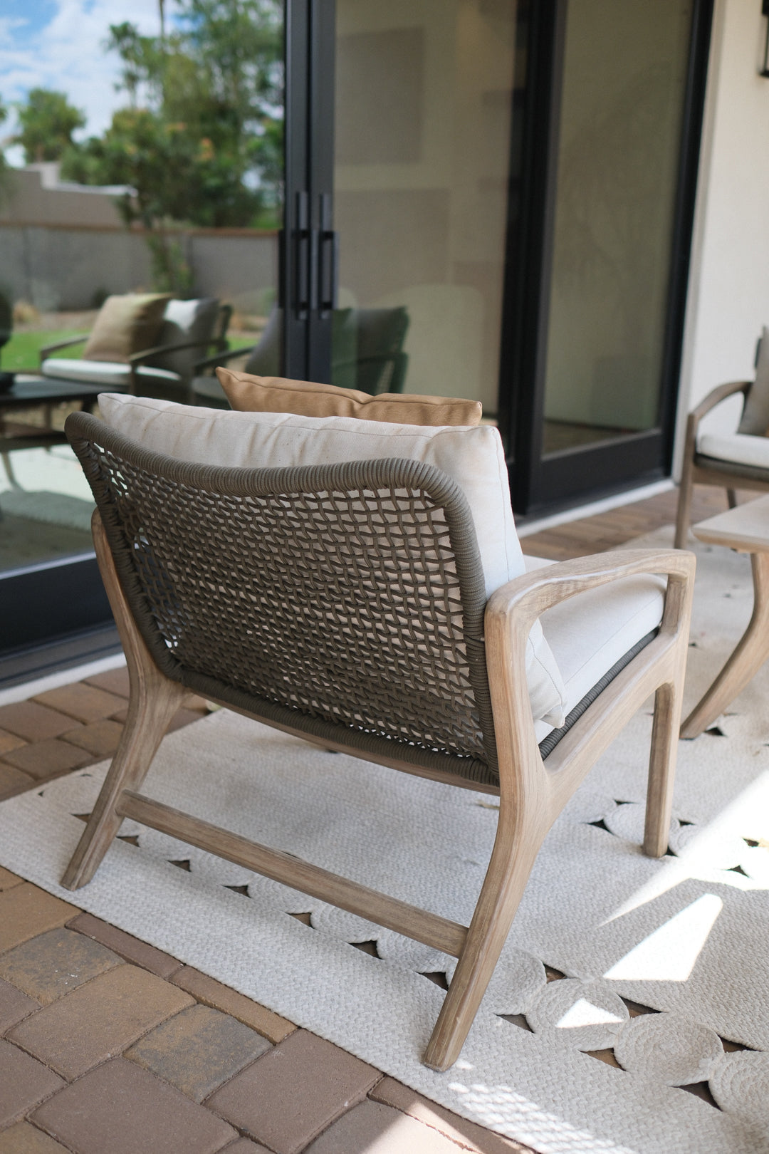 EUCALYPTUS ROPE OUTDOOR CHAIR B