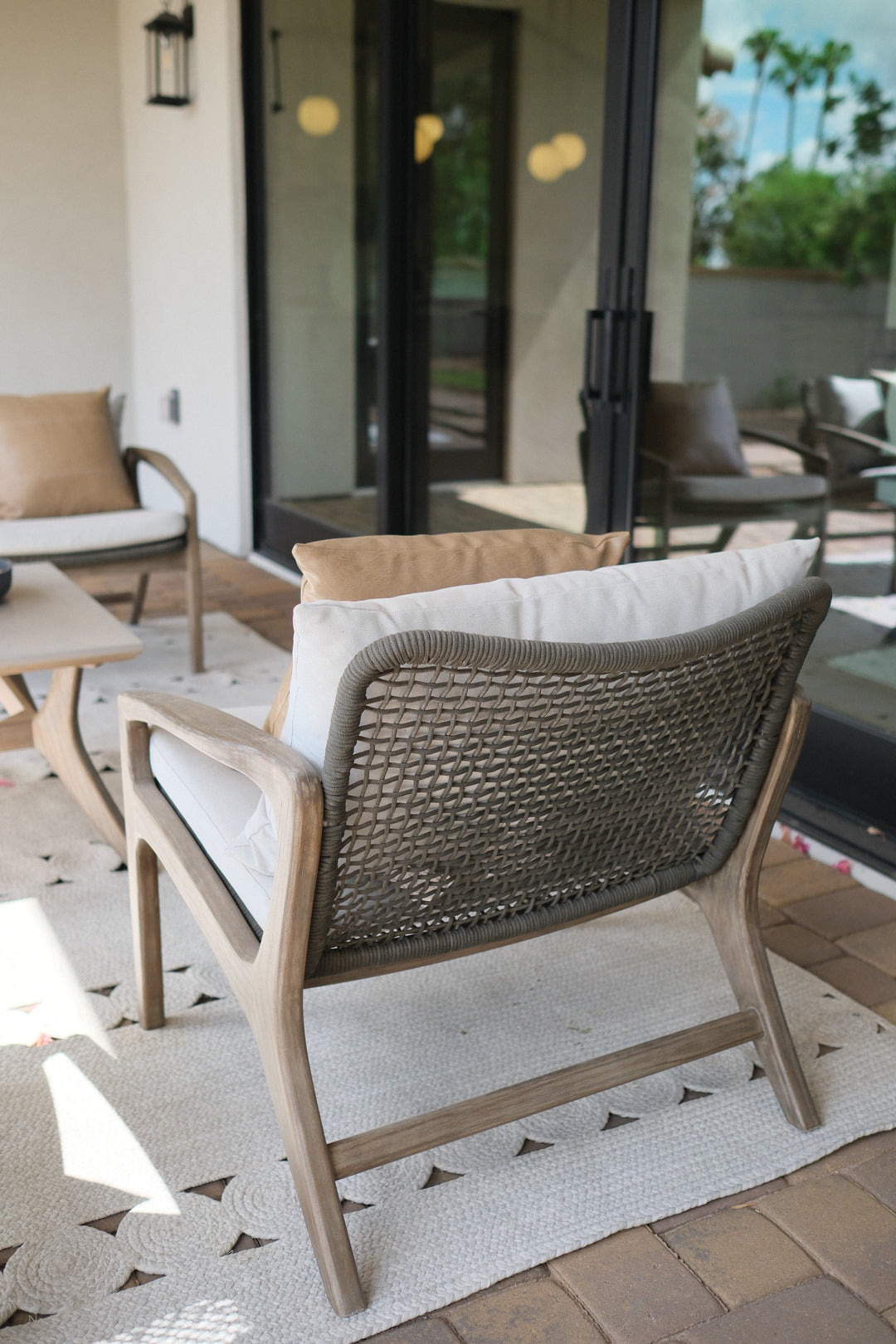 EUCALYPTUS ROPE OUTDOOR CHAIR C