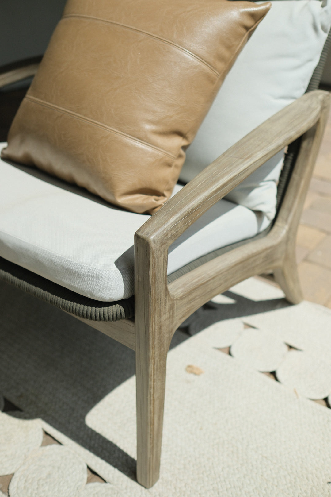 EUCALYPTUS ROPE OUTDOOR CHAIR D