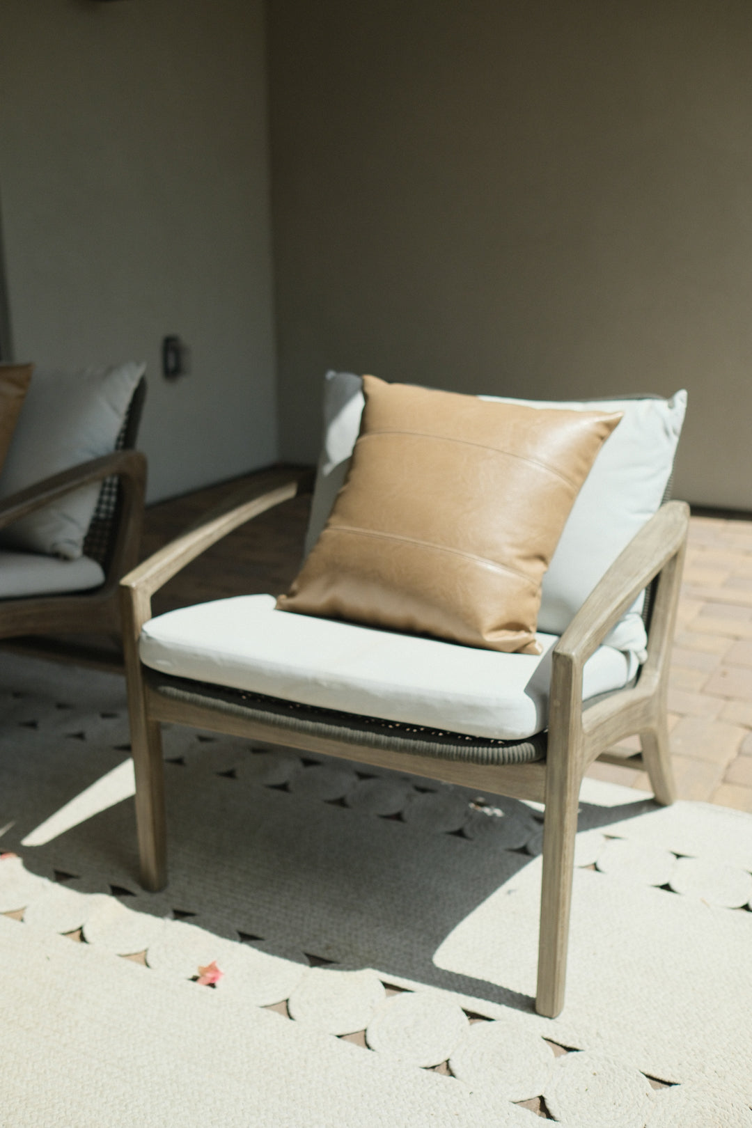 EUCALYPTUS ROPE OUTDOOR CHAIR D