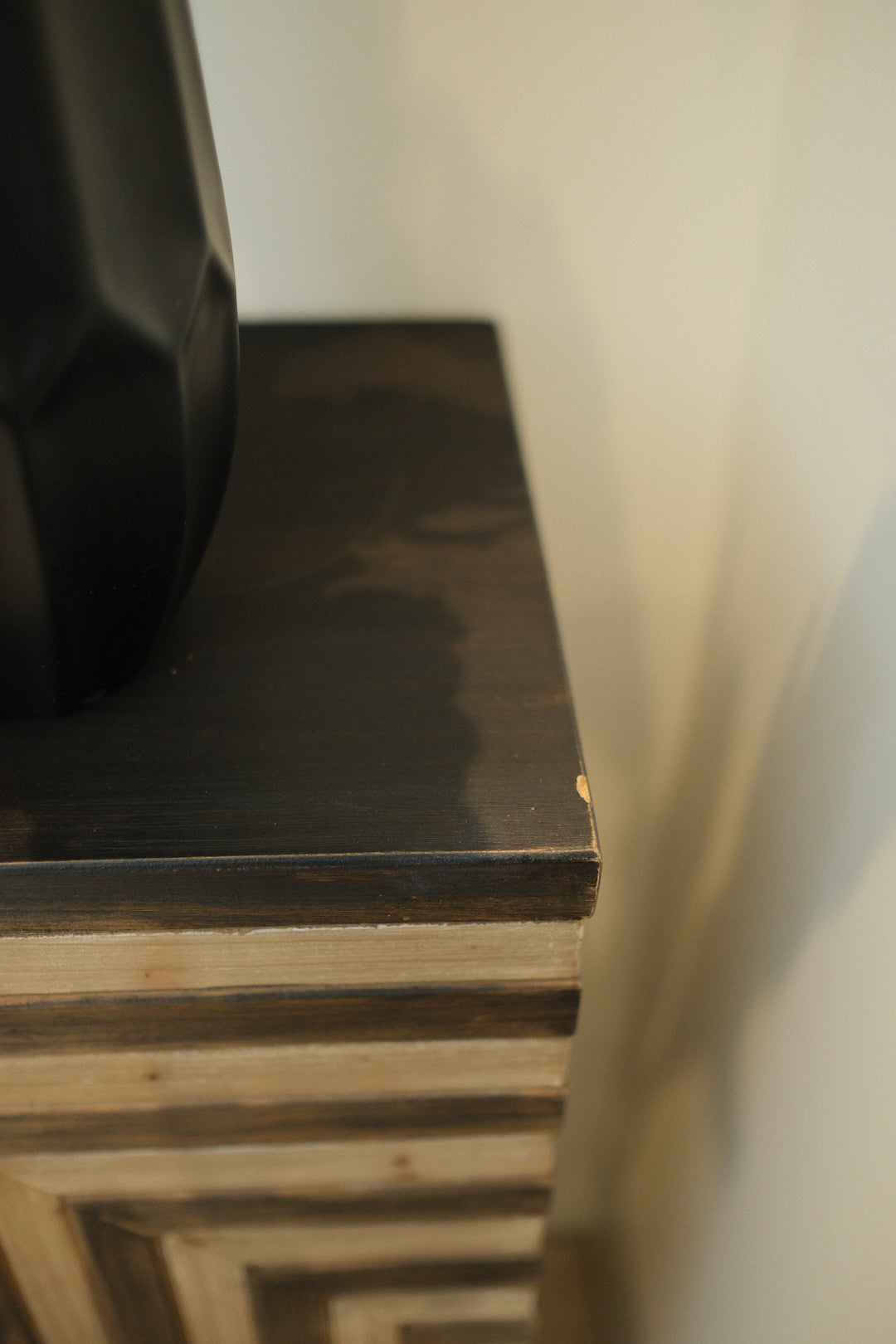 48.5"L GEOMETRIC PARQUET CABINET