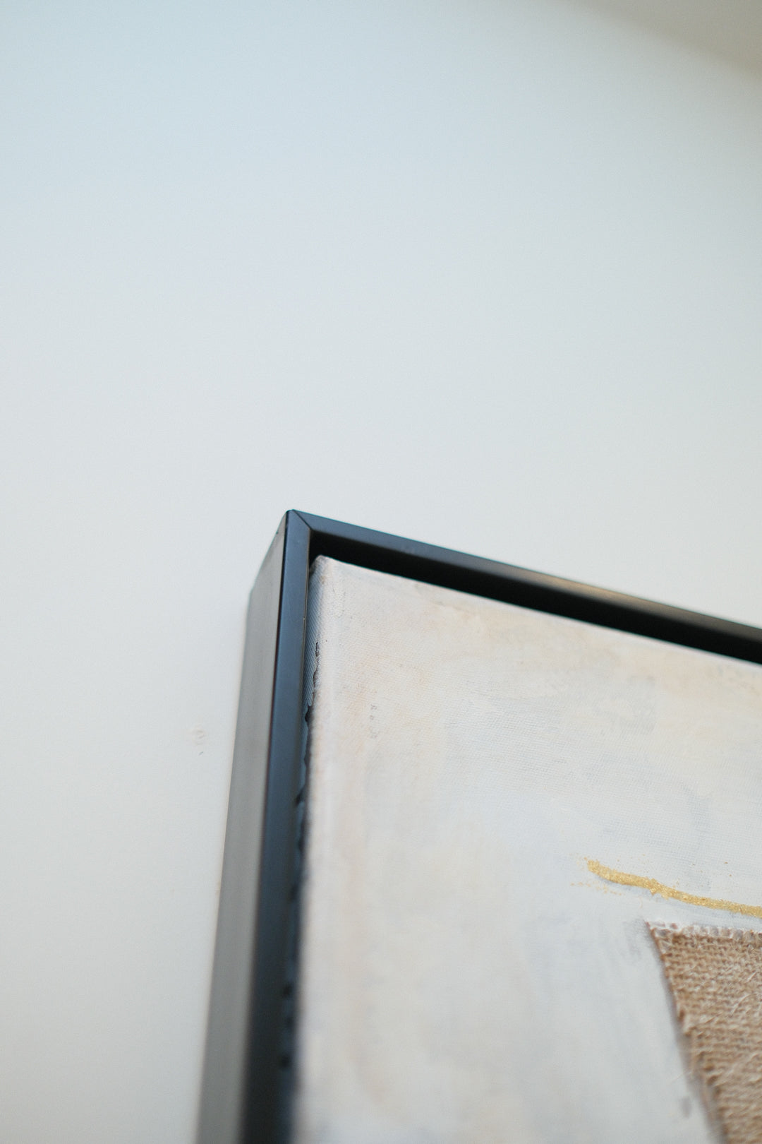 ABSTRACT CHOCO BROWN WALL ART 41X59