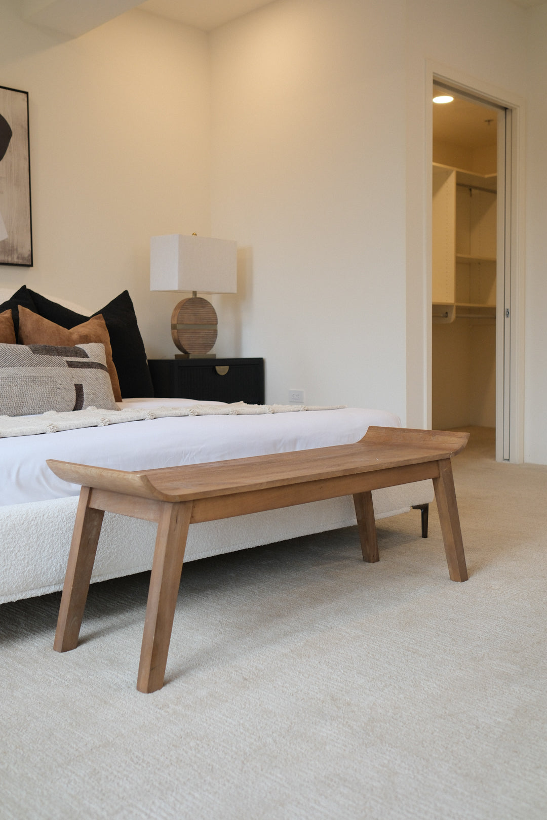 48"L WOODEN BENCH