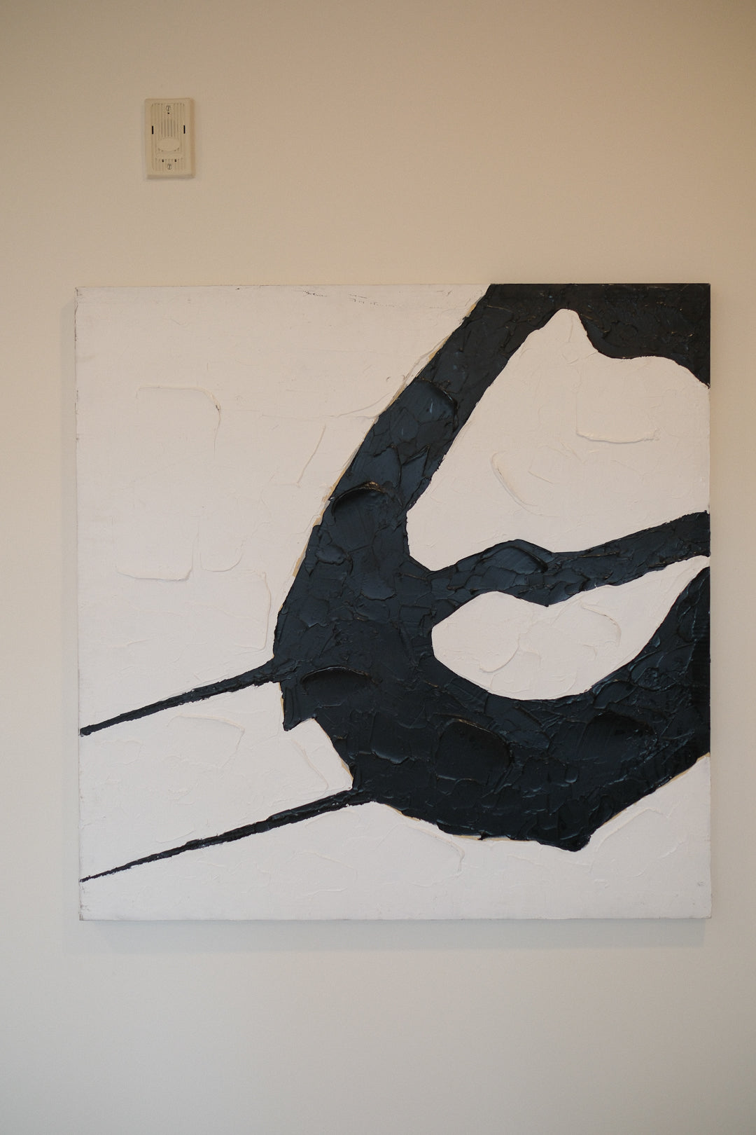 MINIMALISM BLACK &amp; WHITE ART 36X36