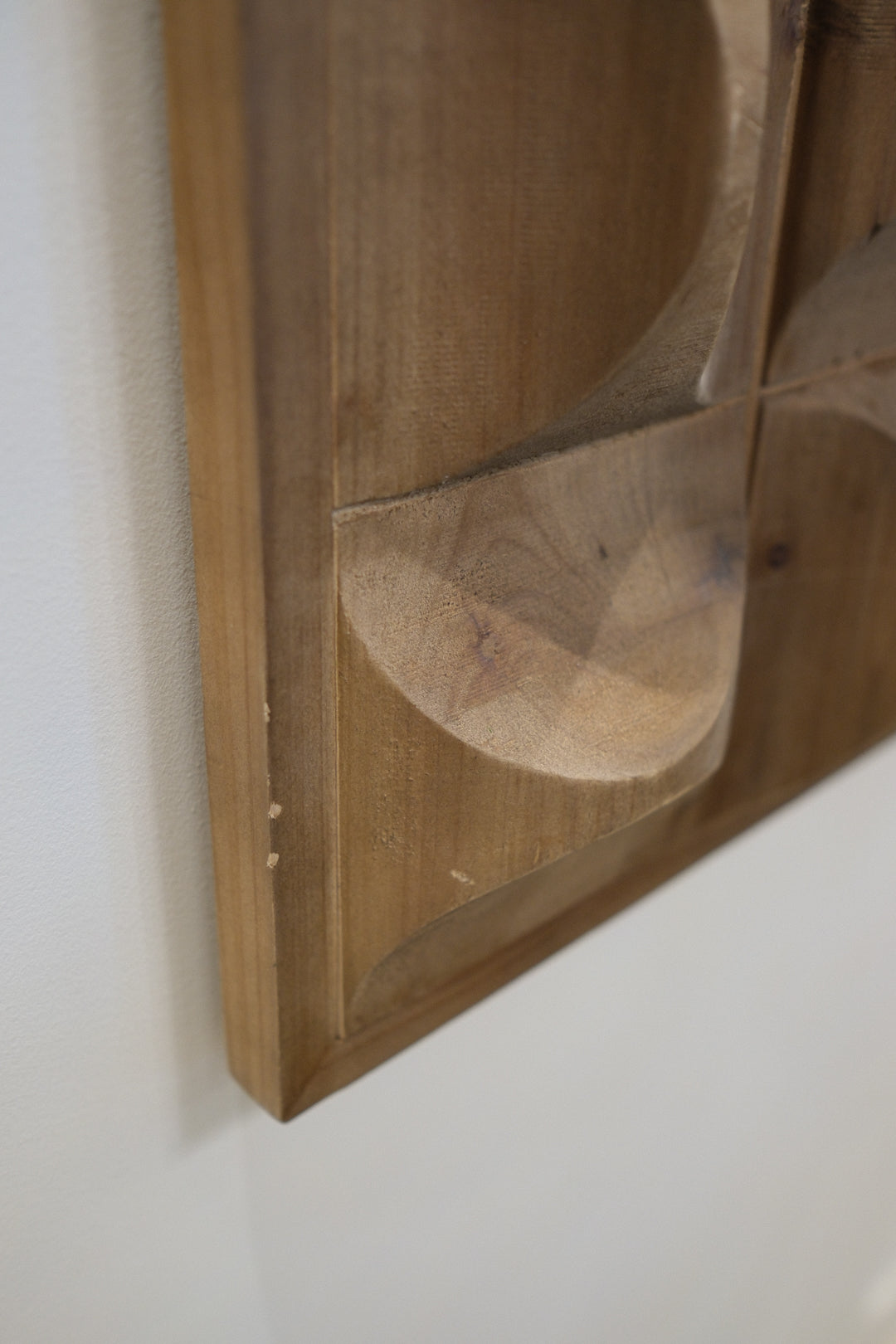 BROWN WOODEN WALL DECOR