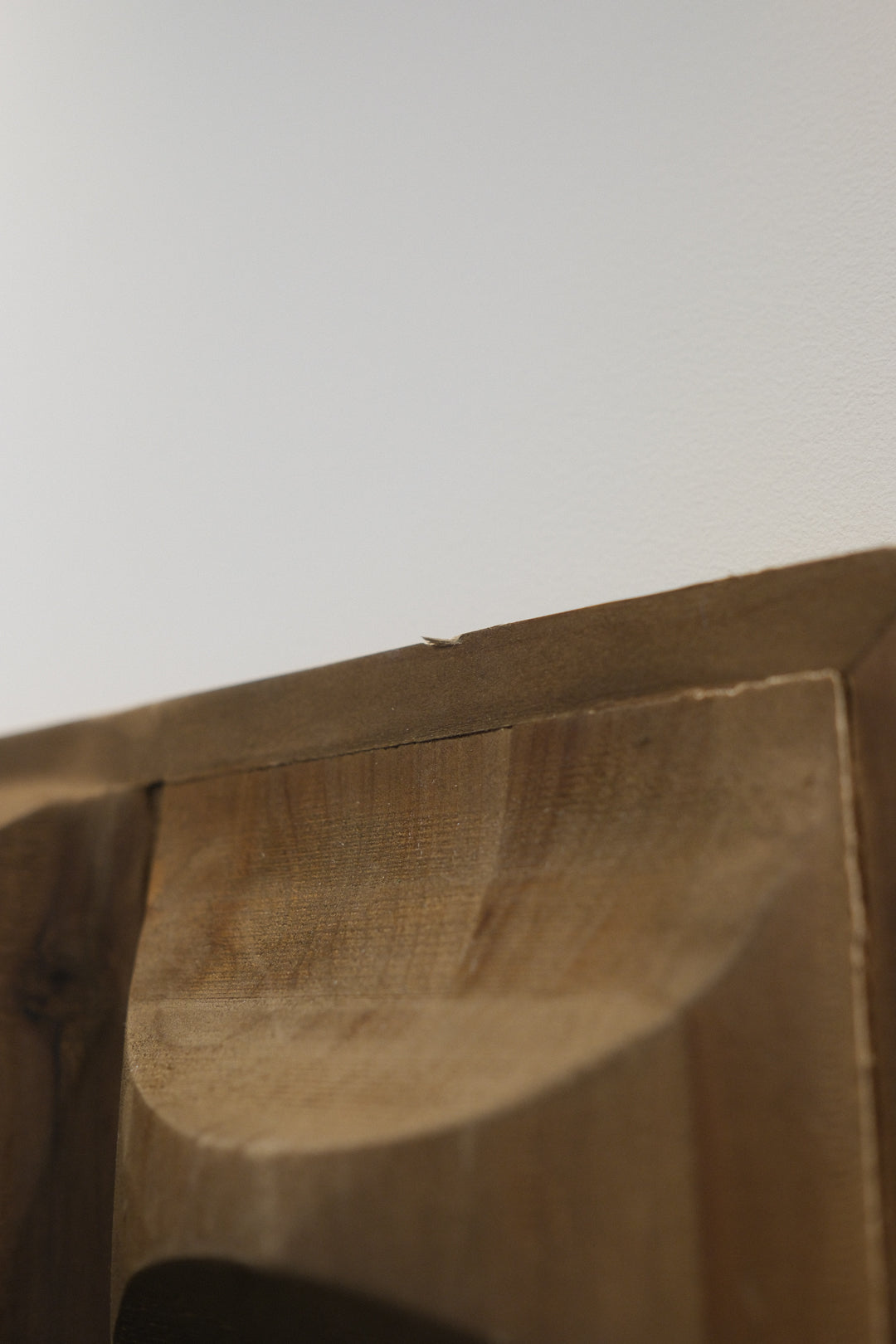 BROWN WOODEN WALL DECOR